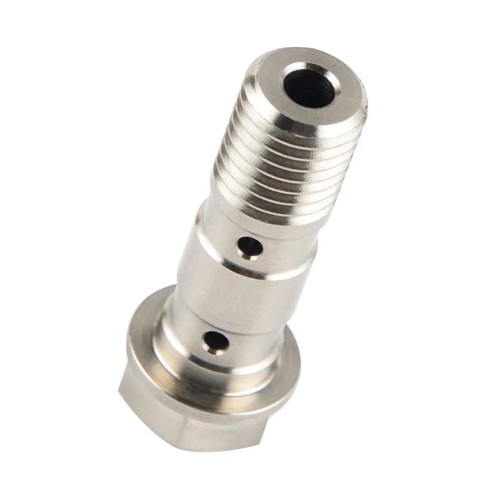 ATV Double Hydraulic Brake Banjo Bolt Screw 10mm x 1.25 Pitch 35MM - Image 3