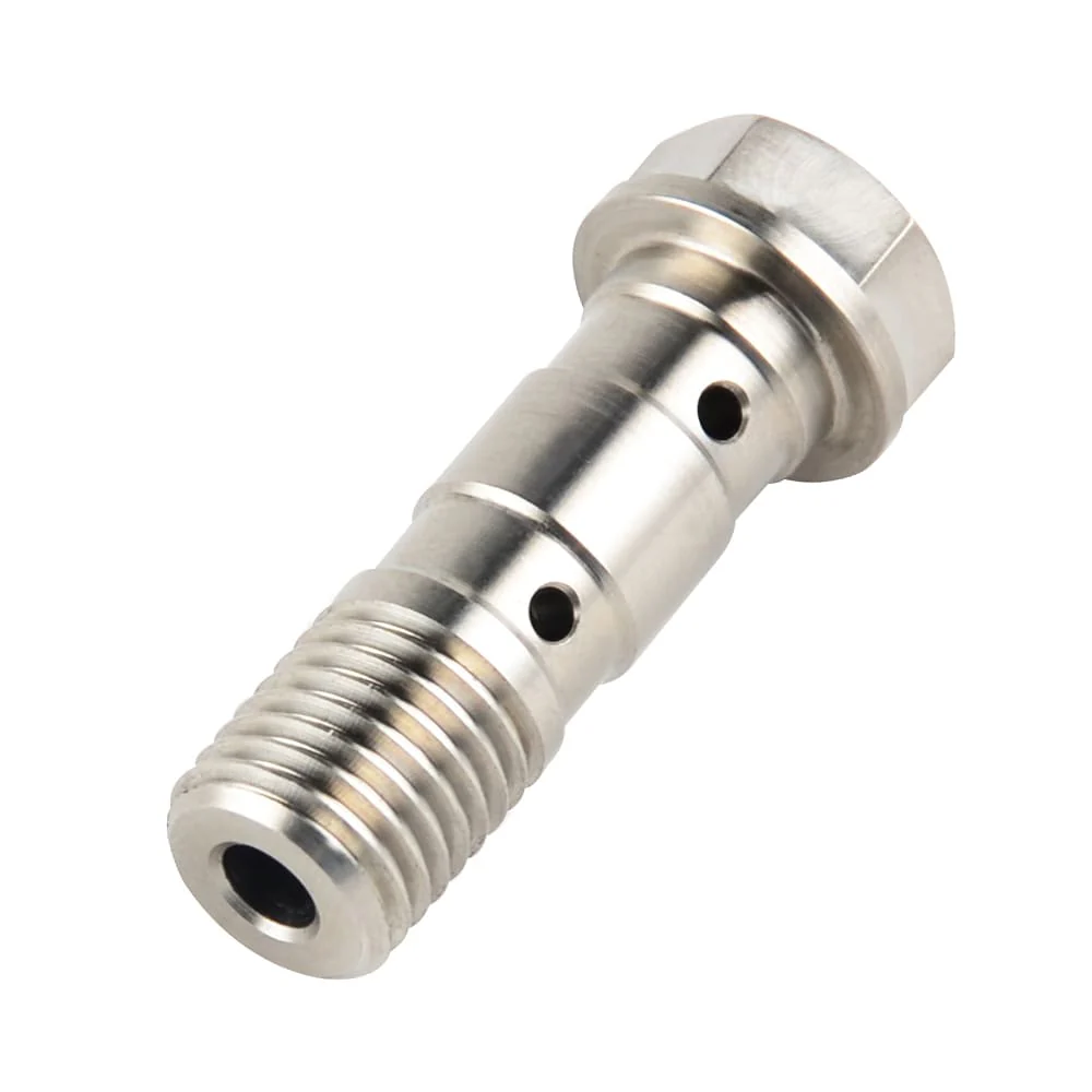 ATV Double Hydraulic Brake Banjo Bolt Screw 10mm x 1.25 Pitch 35MM - Image 4