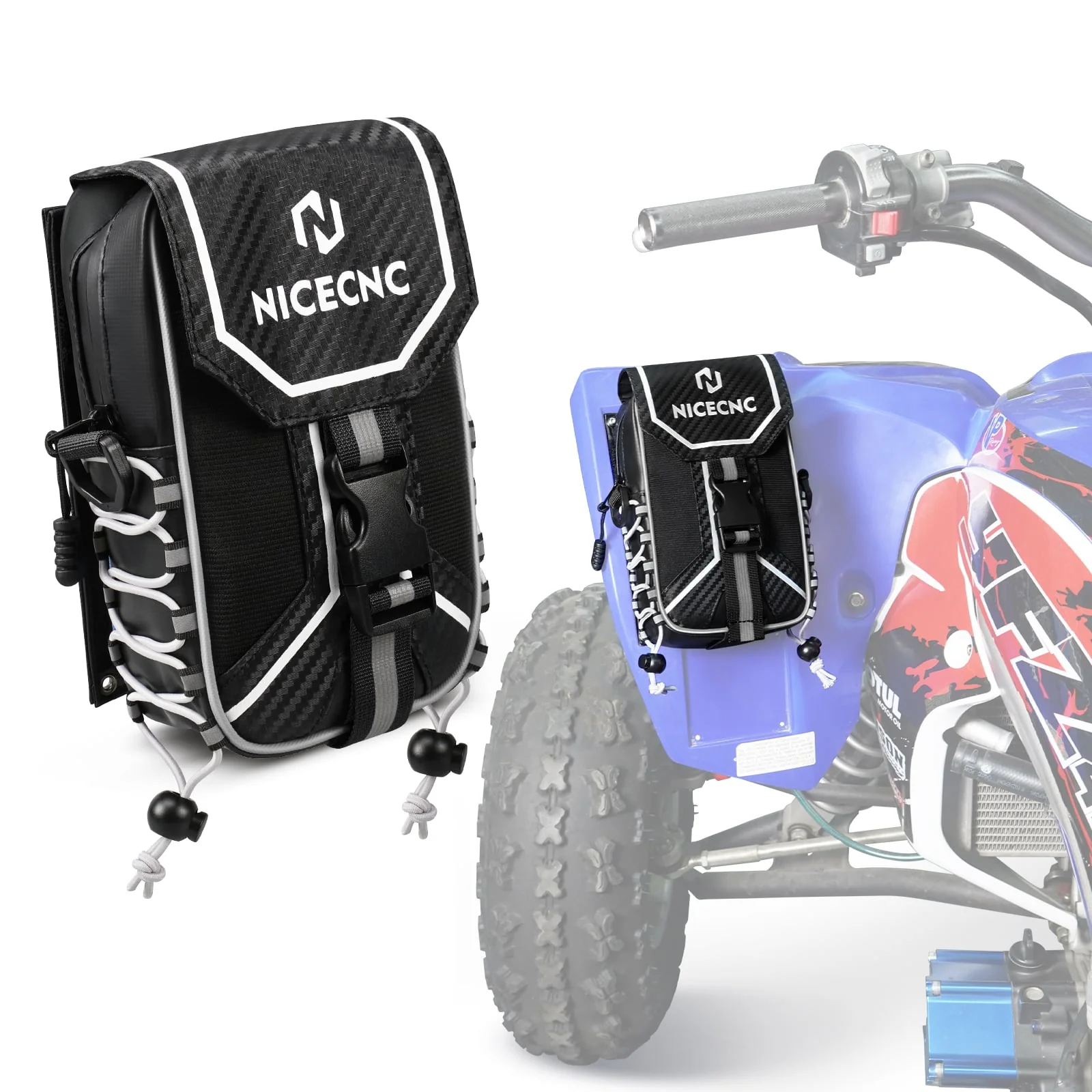 ATV Fender Storage Bag For Yamaha YFZ450R YFZ450X - Image 12