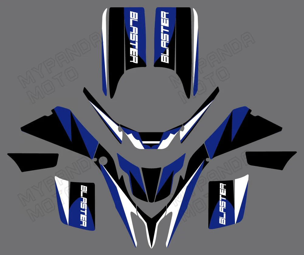 ATV Graphics Decals Stickers For Yamaha Blaster 200 YFS200 1988-2006 All Years - Image 2