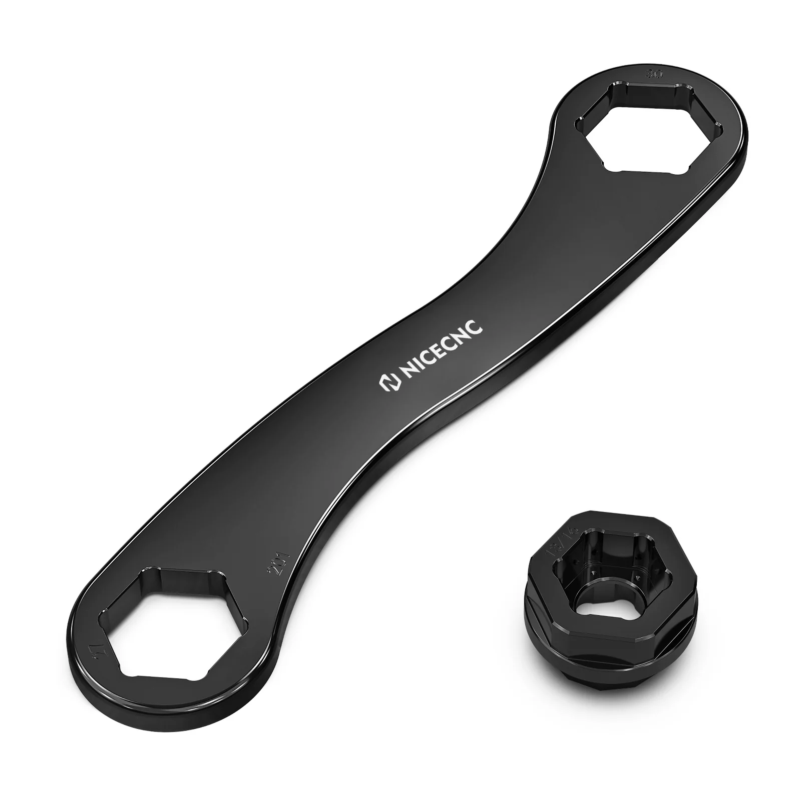 Axle Wrench Removal Tool For KTM Husqvarna 17-27-30mm Trail Side Multi Axle Spanner Wrench Tool - Image 11