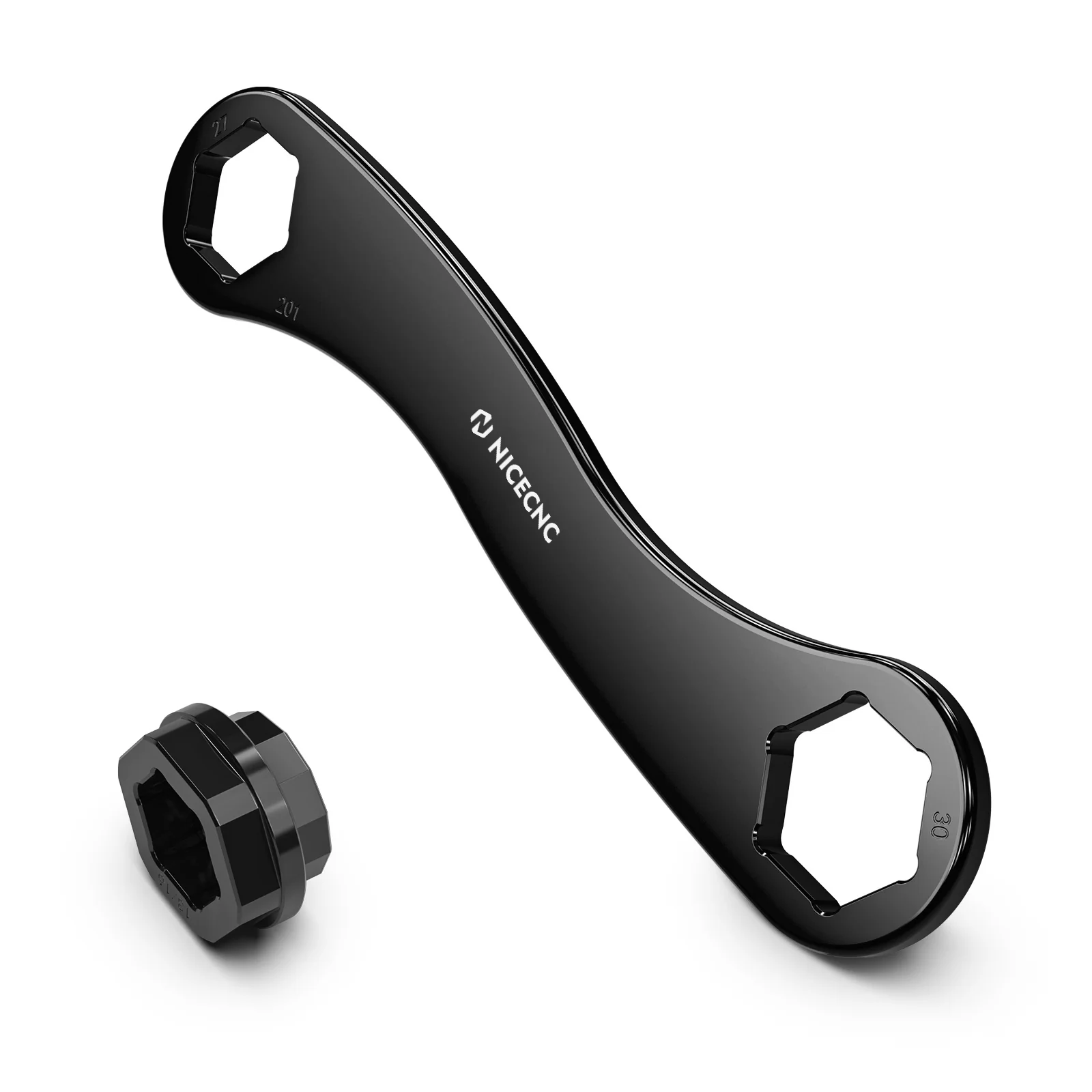 Axle Wrench Removal Tool For KTM Husqvarna 17-27-30mm Trail Side Multi Axle Spanner Wrench Tool - Image 12