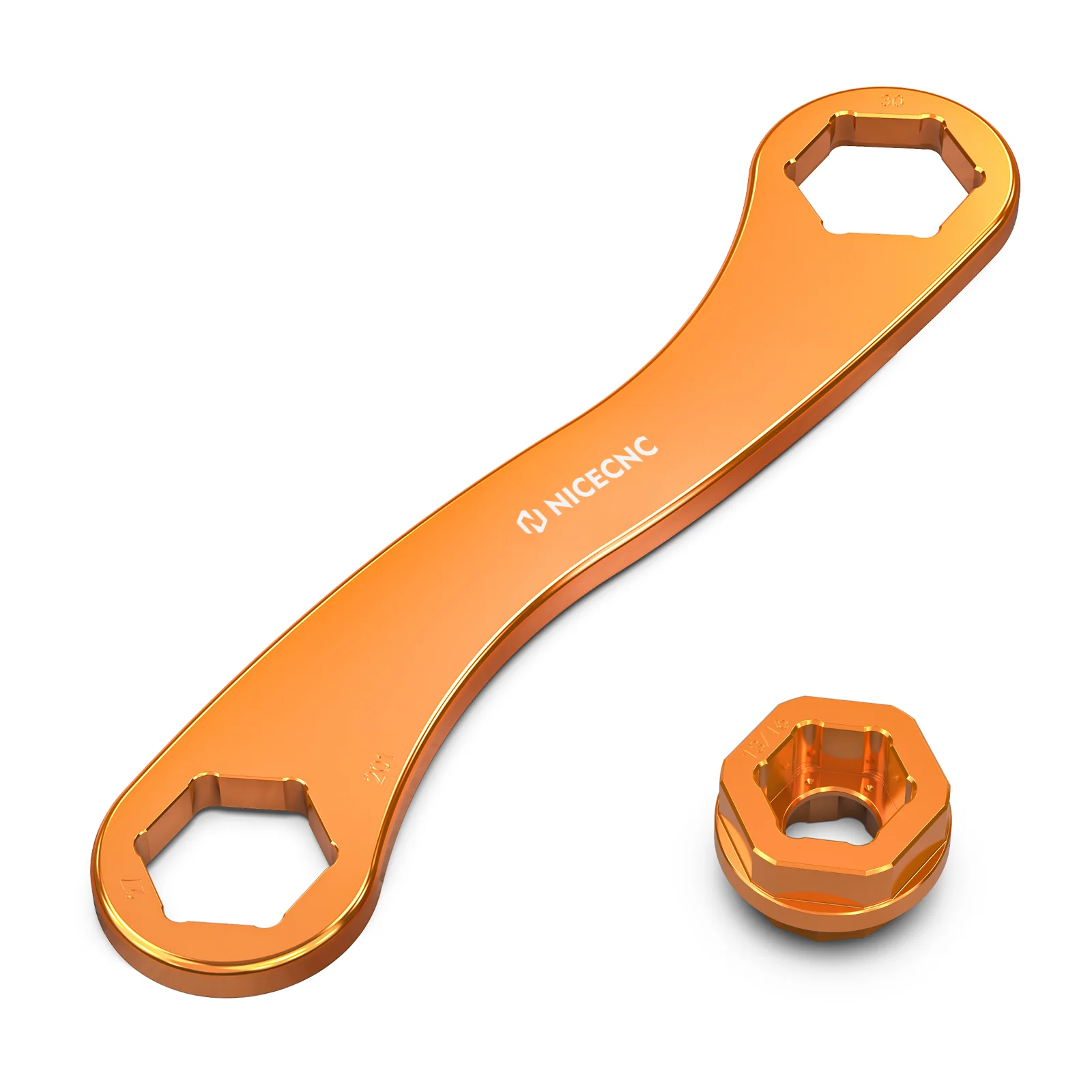 Axle Wrench Removal Tool For KTM Husqvarna 17-27-30mm Trail Side Multi Axle Spanner Wrench Tool - Image 4