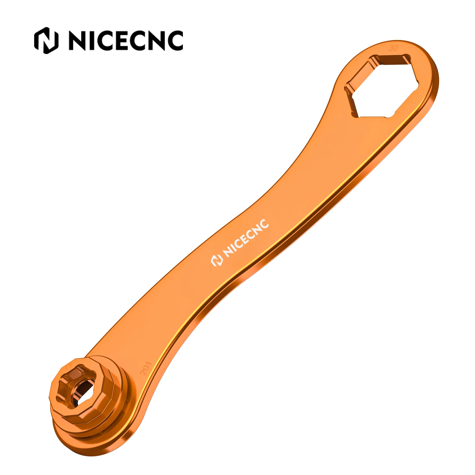 Axle Wrench Removal Tool For KTM Husqvarna 17-27-30mm Trail Side Multi Axle Spanner Wrench Tool - Image 6