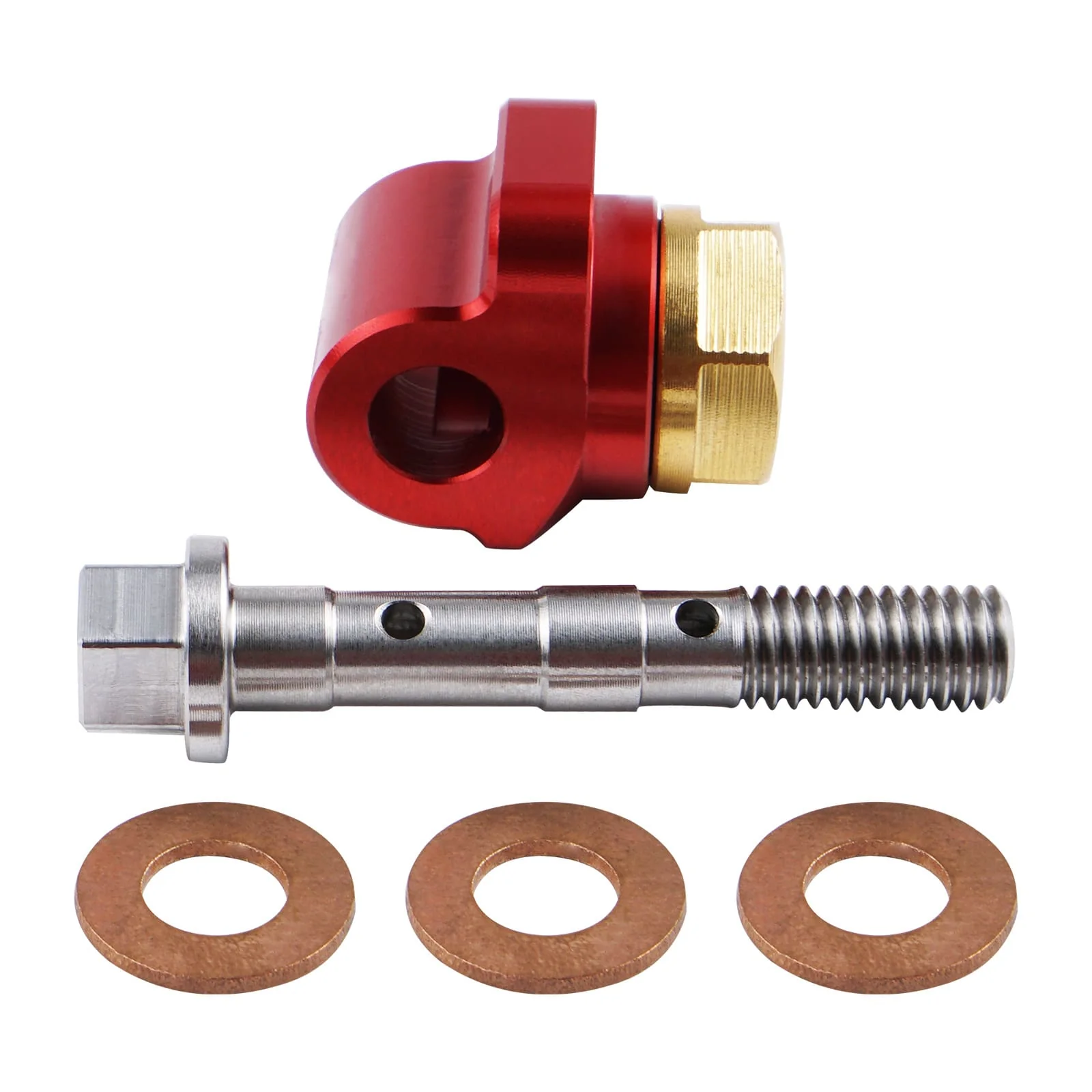 Banjo Bolt Oil Sight Glass For Honda XR600R /XR650L 1985-2024 - Image 4