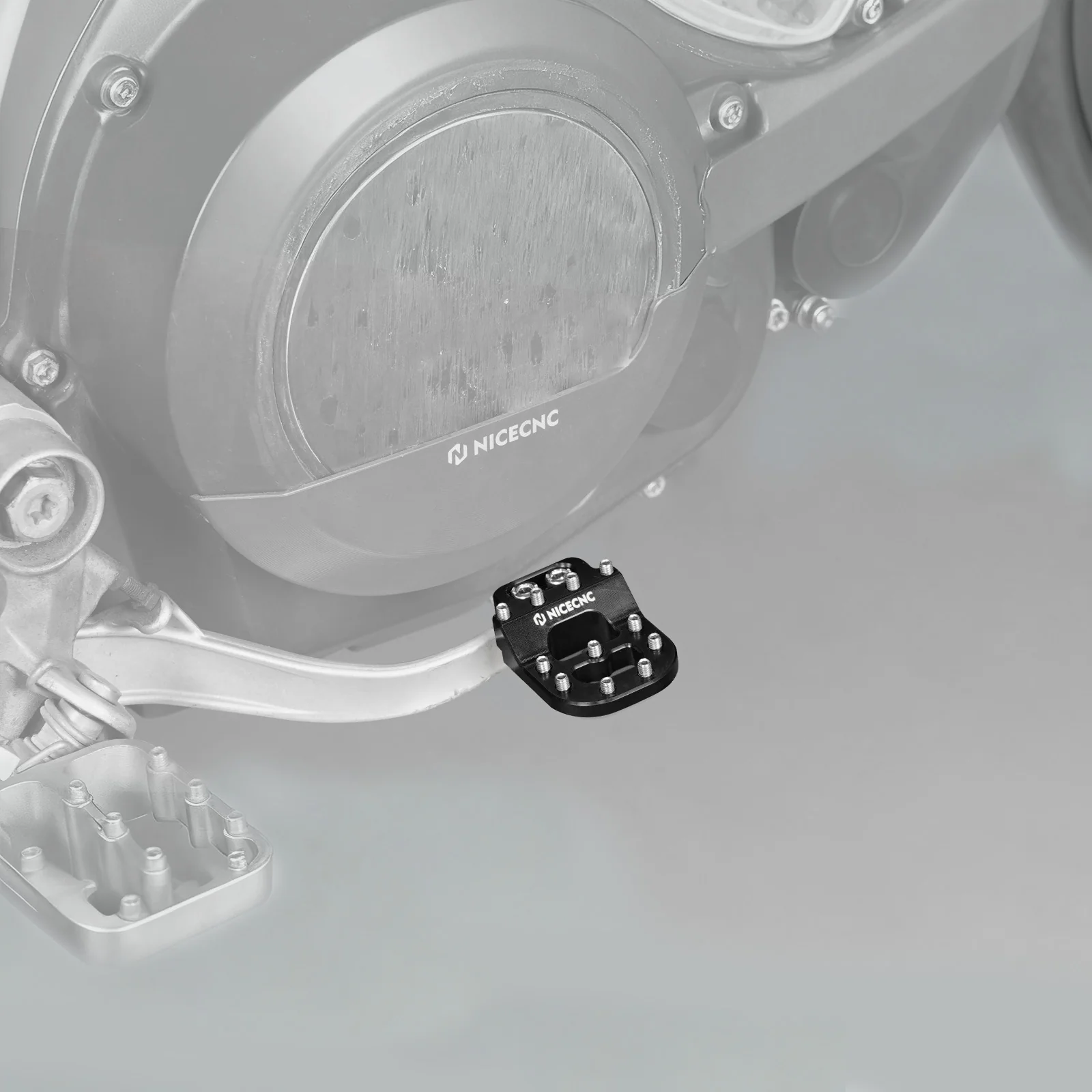 Dual Control Stepped Rear Brake Pedal Pad For Husqvarna TC FC TE FE 701 Enduro SM - Image 15