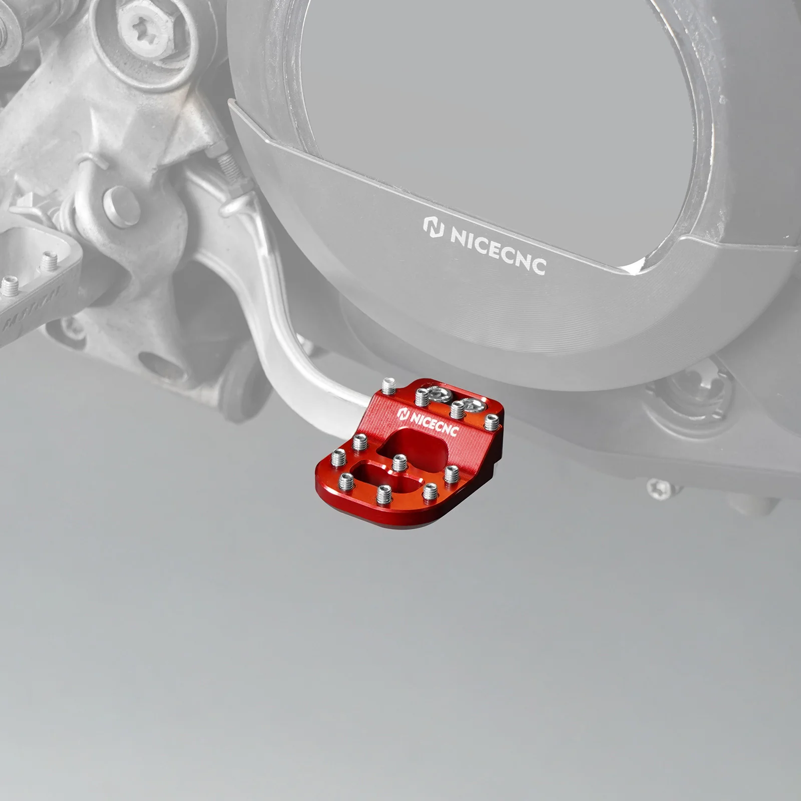Dual Control Stepped Rear Brake Pedal Pad For Husqvarna TC FC TE FE 701 Enduro SM - Image 4
