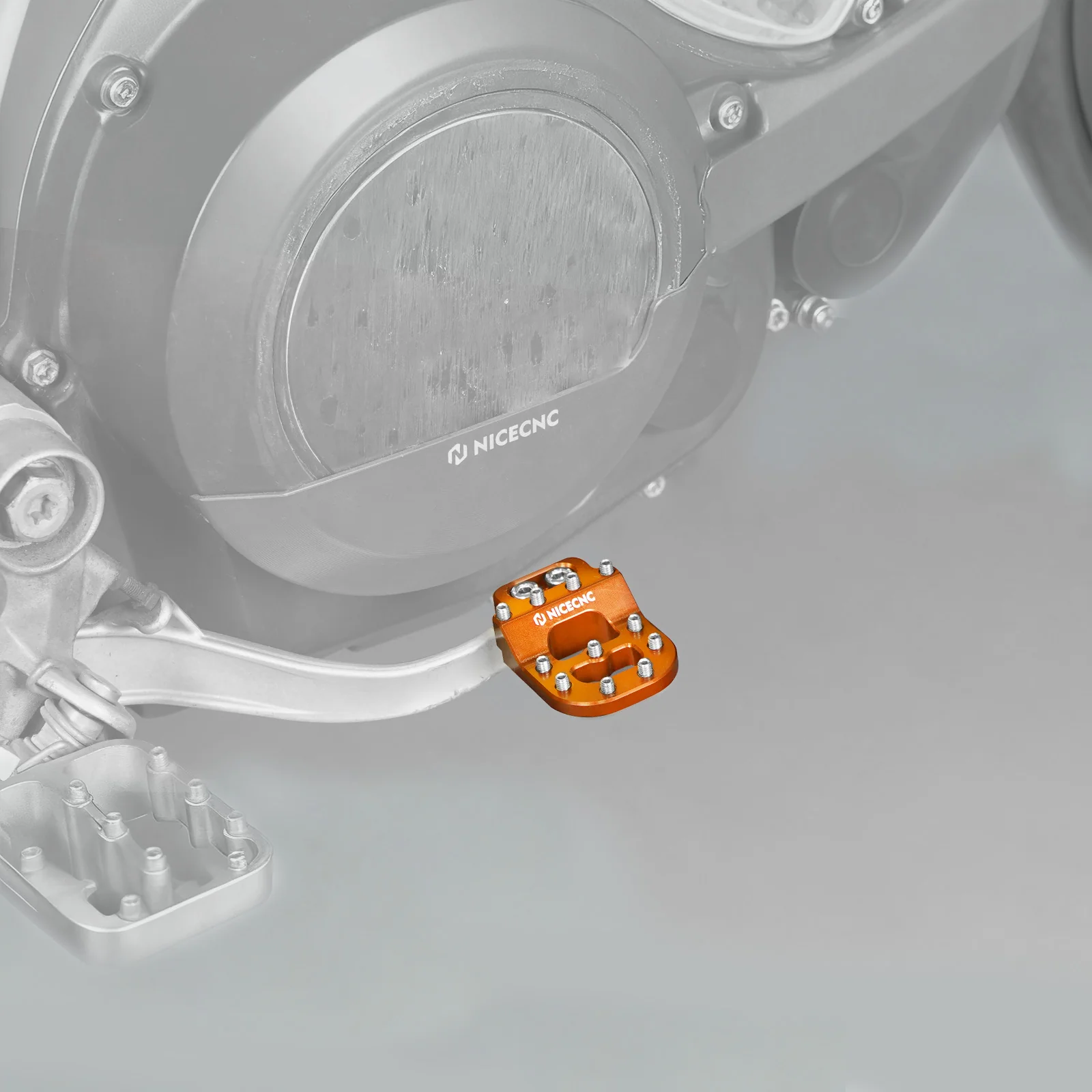 Dual Control Stepped Rear Brake Pedal Pad For Husqvarna TC FC TE FE 701 Enduro SM - Image 22