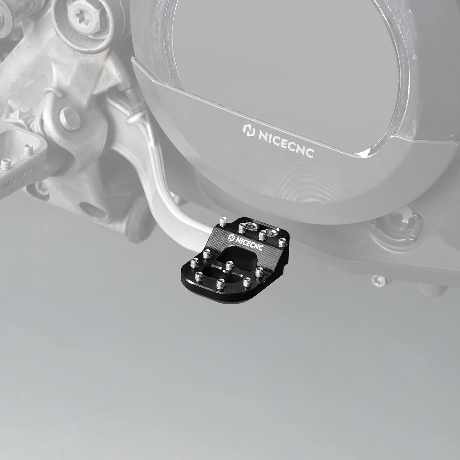 Dual Control Stepped Rear Brake Pedal Pad For Husqvarna TC FC TE FE 701 Enduro SM - Image 3