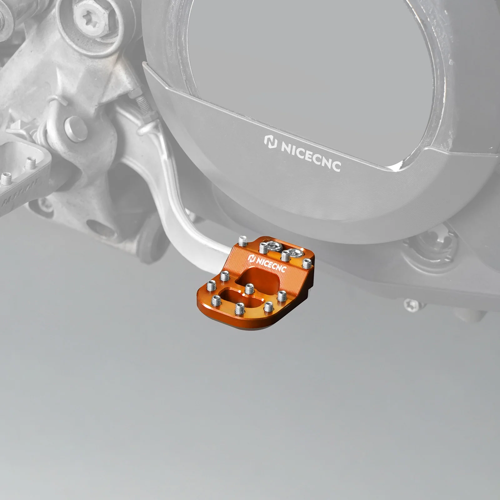 Dual Control Stepped Rear Brake Pedal Pad For Husqvarna TC FC TE FE 701 Enduro SM - Image 5