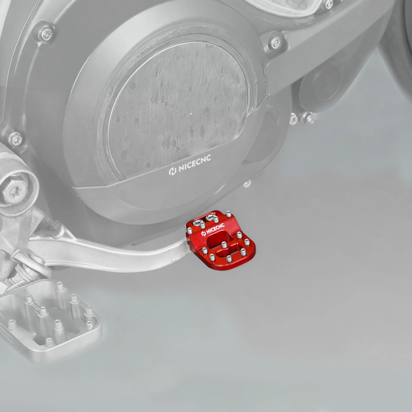 Dual Control Stepped Rear Brake Pedal Pad For Husqvarna TC FC TE FE 701 Enduro SM - Image 29