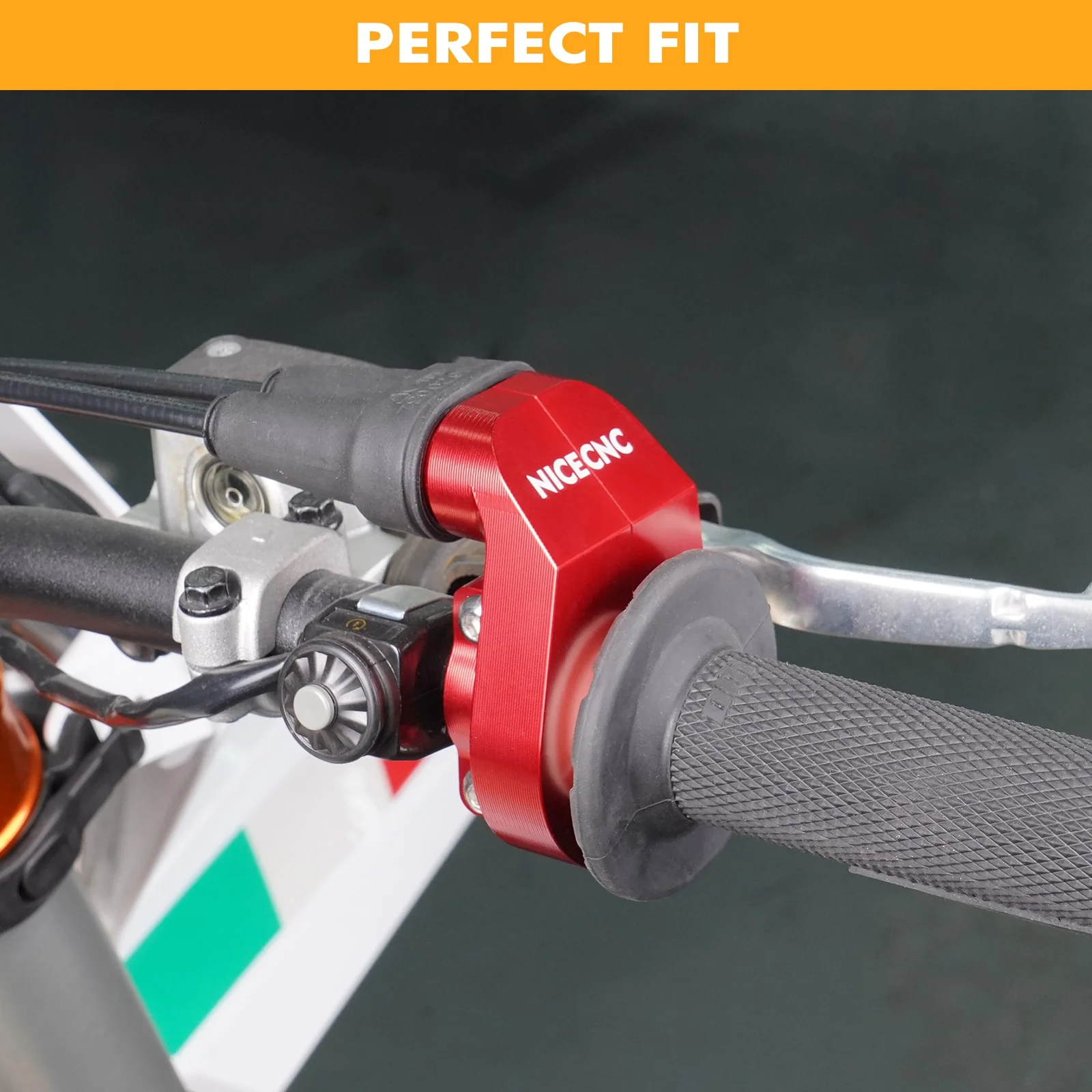 Billet Aluminum Throttle Housing for KTM 350 500 EXC-F 2017-2023 - Image 3
