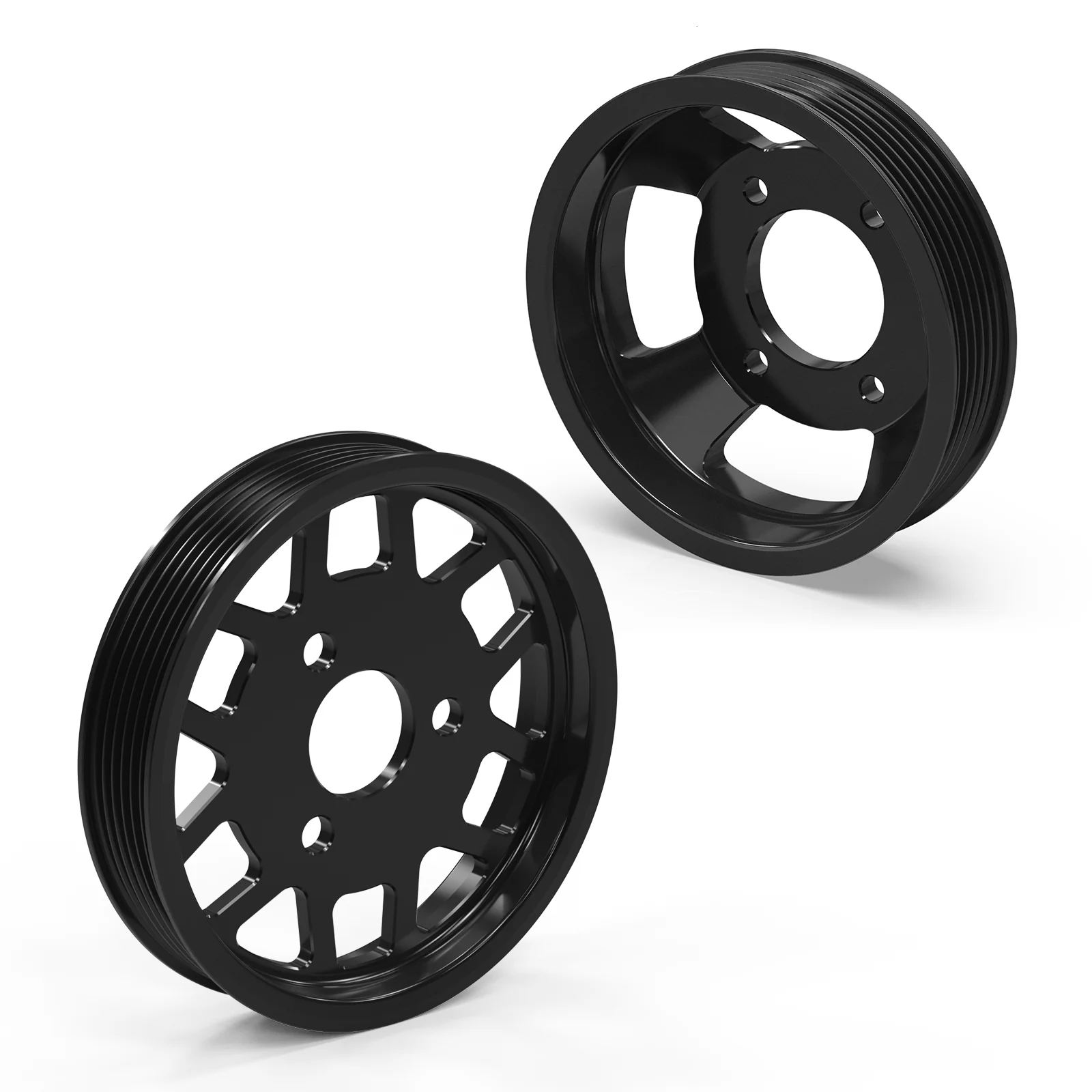 Billet Aluminum Water Pump Pulley For BMW E46 E39 E60 E61 E38 E65 E66 E83 E53 E85 Z3 - Image 12