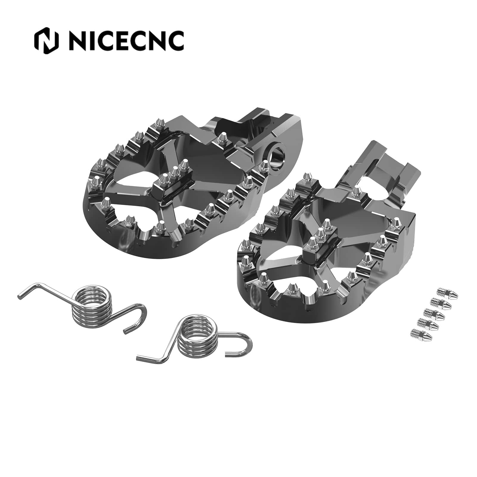 Billet Wide Foot Pegs For Husqvarna 125-501 TE/FE 2017-2023 KTM 125-500 EXC/EXCF 2017-2023 Gas Gas EC 250/300 2021-2023 - Image 28