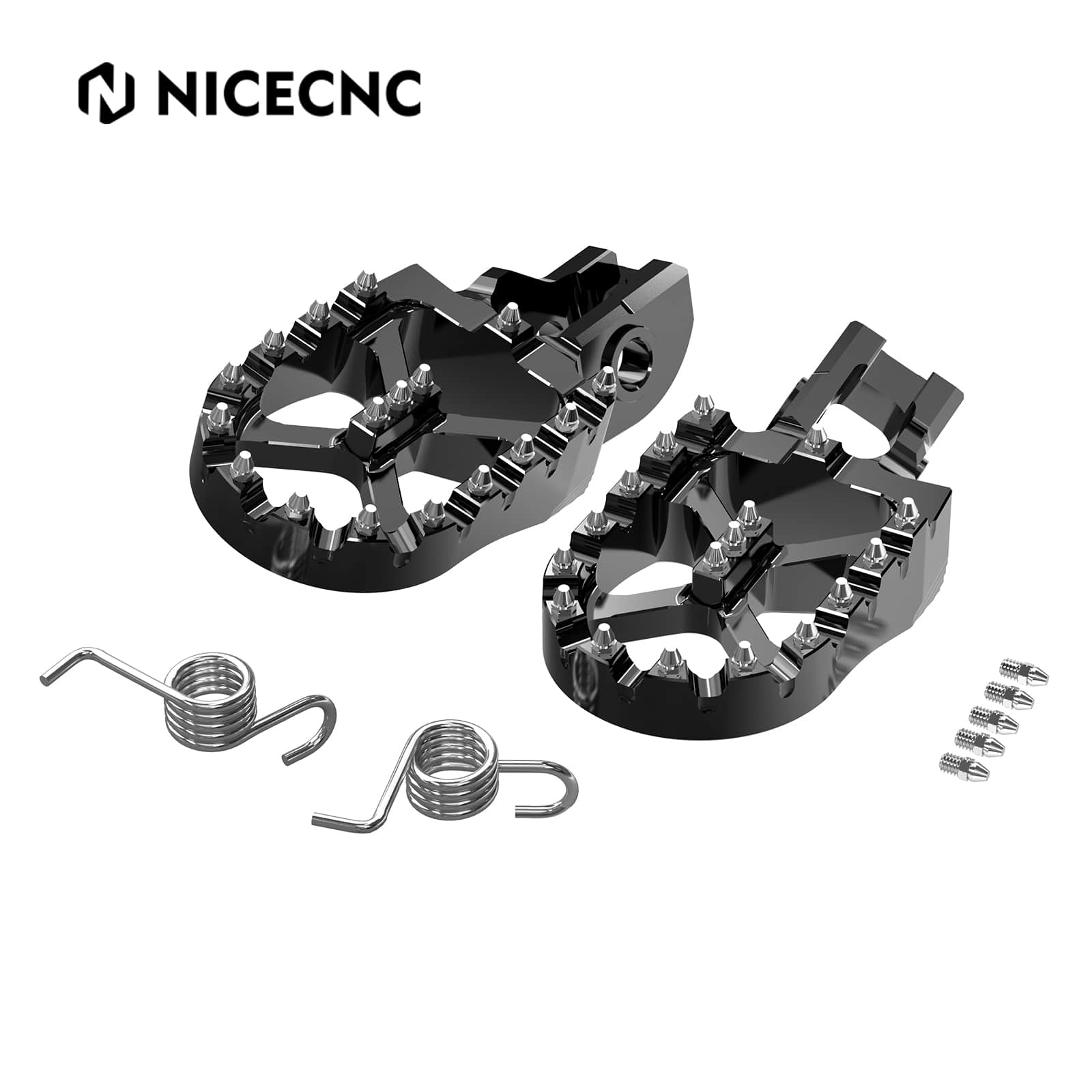 Billet Wide Foot Pegs For Husqvarna 125-501 TE/FE 2017-2023 KTM 125-500 EXC/EXCF 2017-2023 Gas Gas EC 250/300 2021-2023 - Image 33