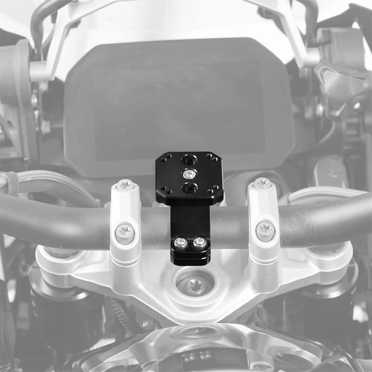 32mm Handlebar GPS Mount Bracket For BMW R 1200 1250 1300 GS / Adventure - Image 3