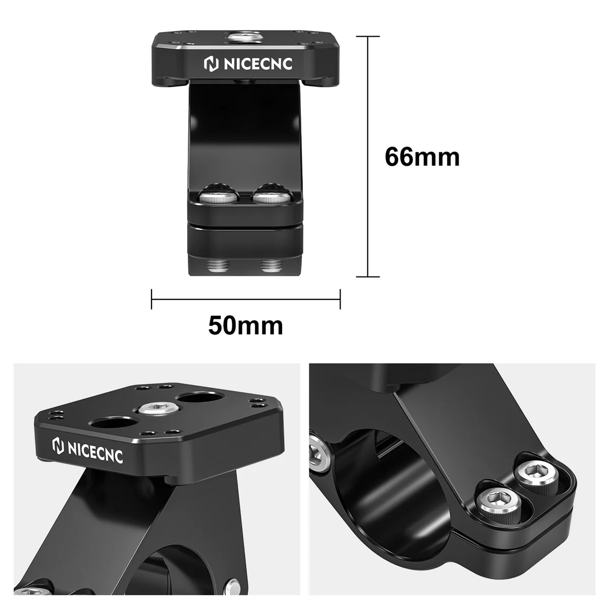 32mm Handlebar GPS Mount Bracket For BMW R 1200 1250 1300 GS / Adventure - Image 4