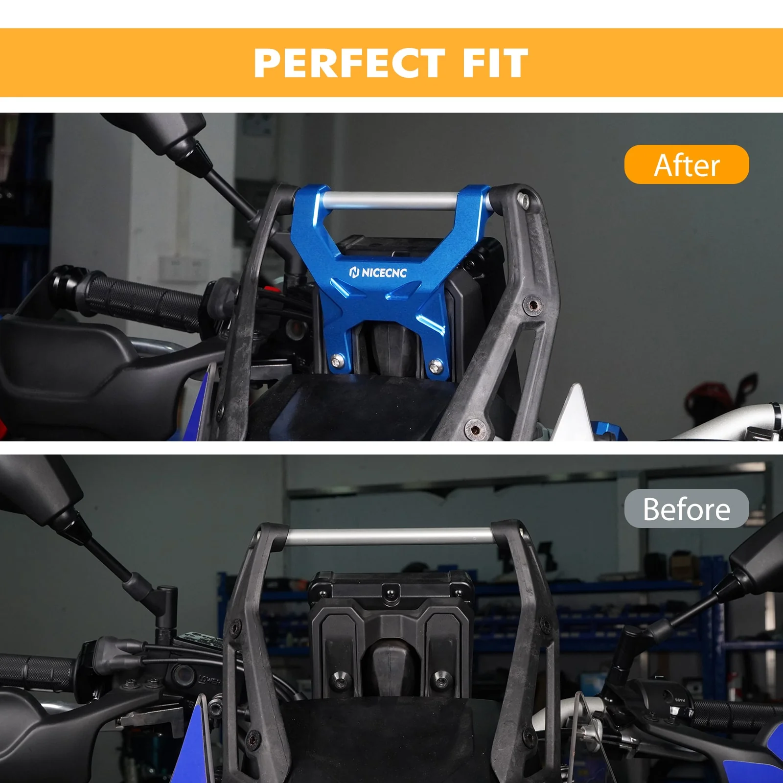 Anti-Vibration Bracket Dash Stabilizer For Yamaha Tenere 700 /XTZ700 2019-2023 - Image 2