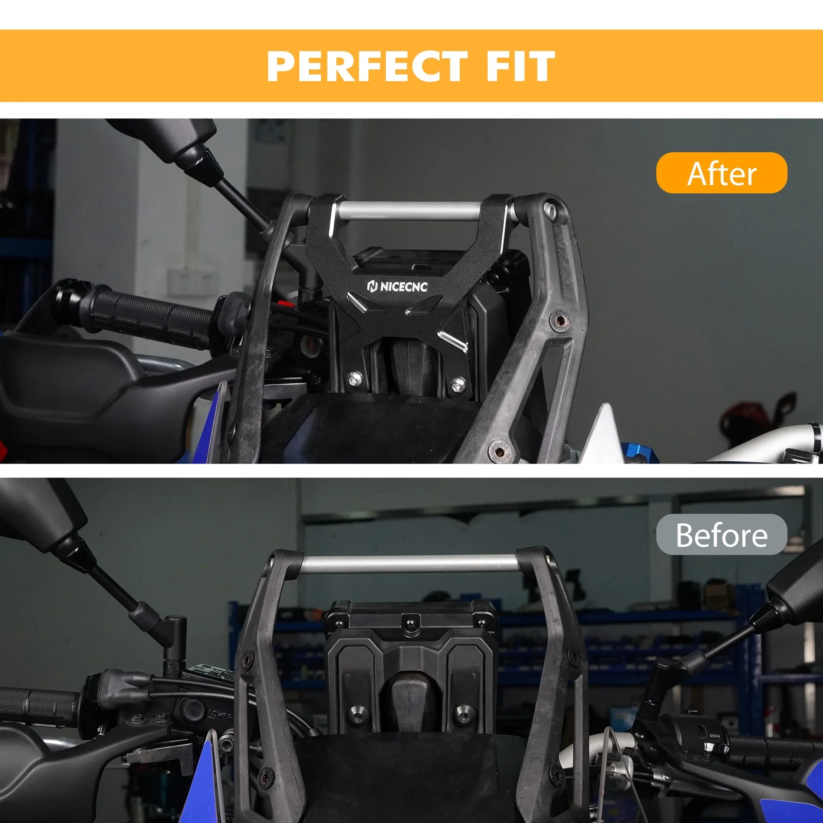 Anti-Vibration Bracket Dash Stabilizer For Yamaha Tenere 700 /XTZ700 2019-2023 - Image 3