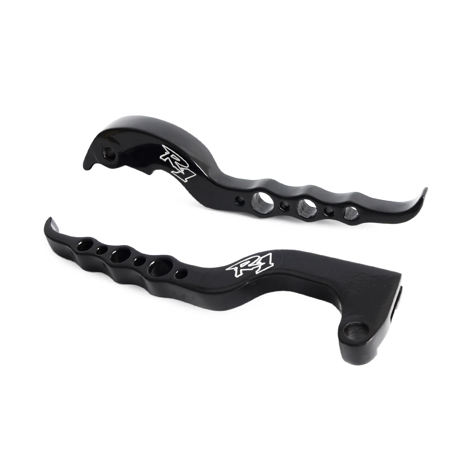 Left & Right Replacement Brake Clutch Hand Levers For Yamaha YZF R1 2004-2008 - Image 5