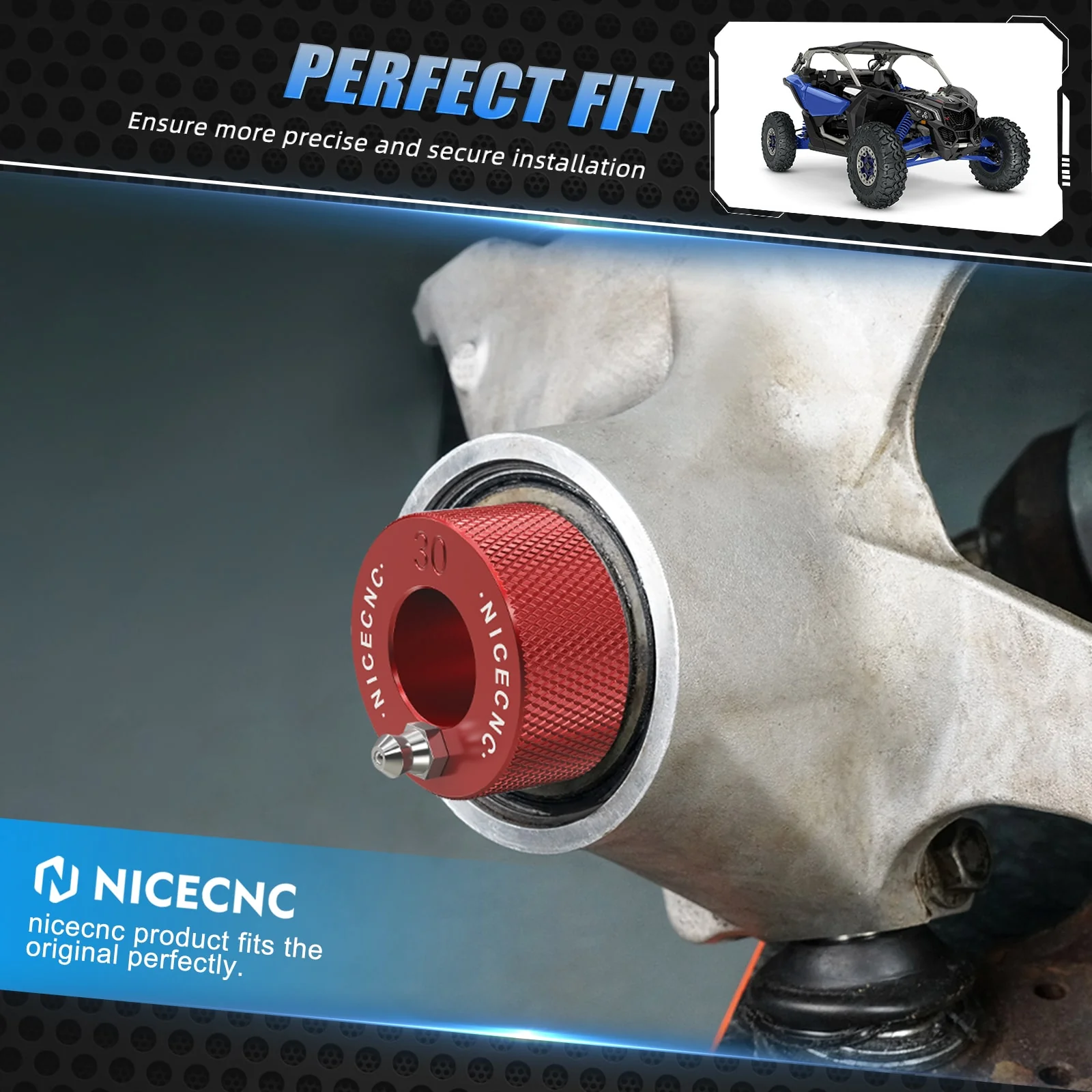 Wheel Bearing Greaser Tool For Can-Am Defender HD10 Maverick Commander 1000 - Image 2