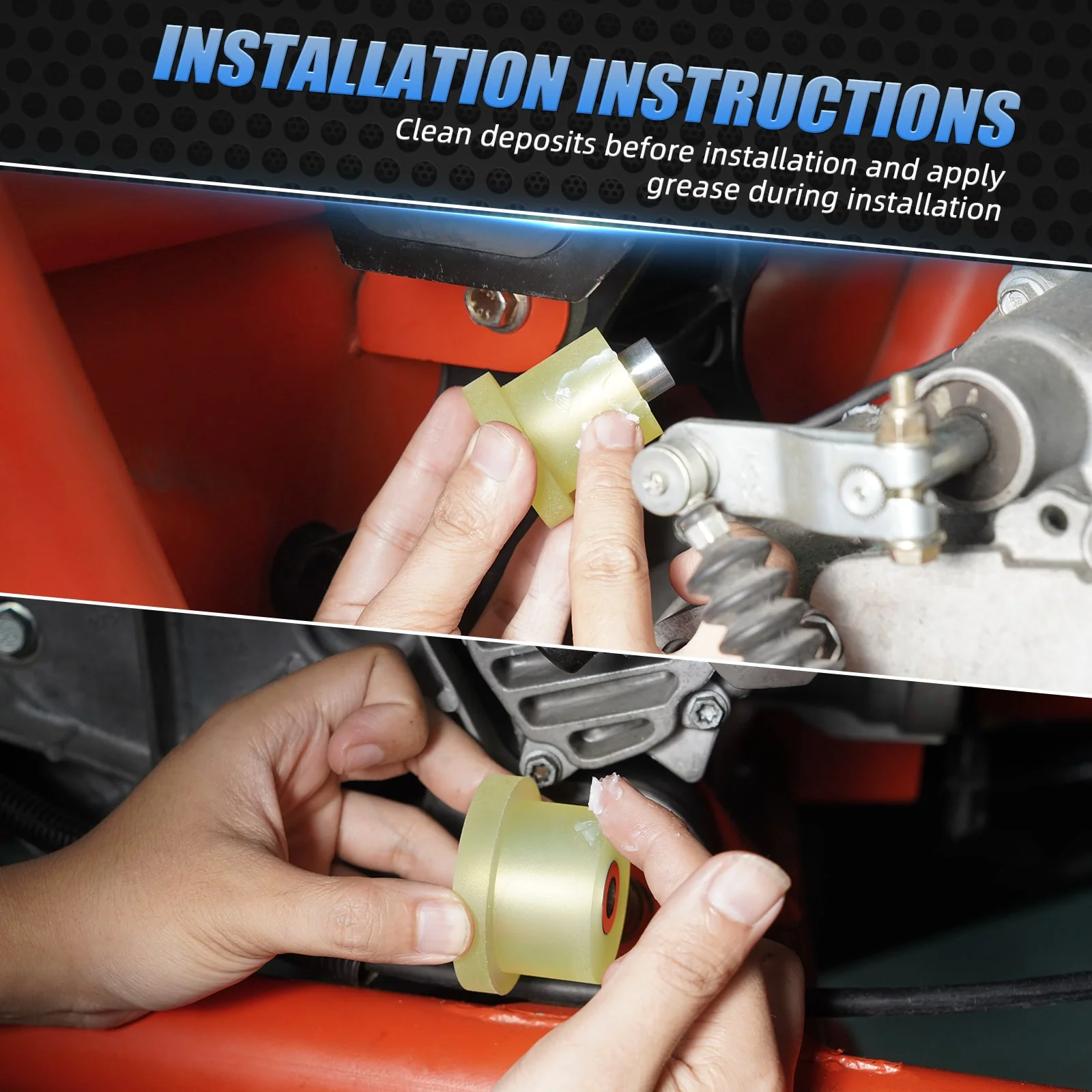 Engine Solid Motor Transmission Mounts Anti Vibration For Can-Am Maverick X3 - Image 2