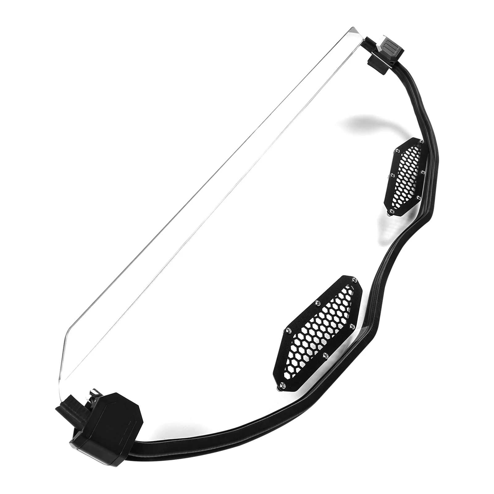 UTV Front Half Clear Windshield Windscreen Window For Can-Am Maverick X3 Turbo - Image 4