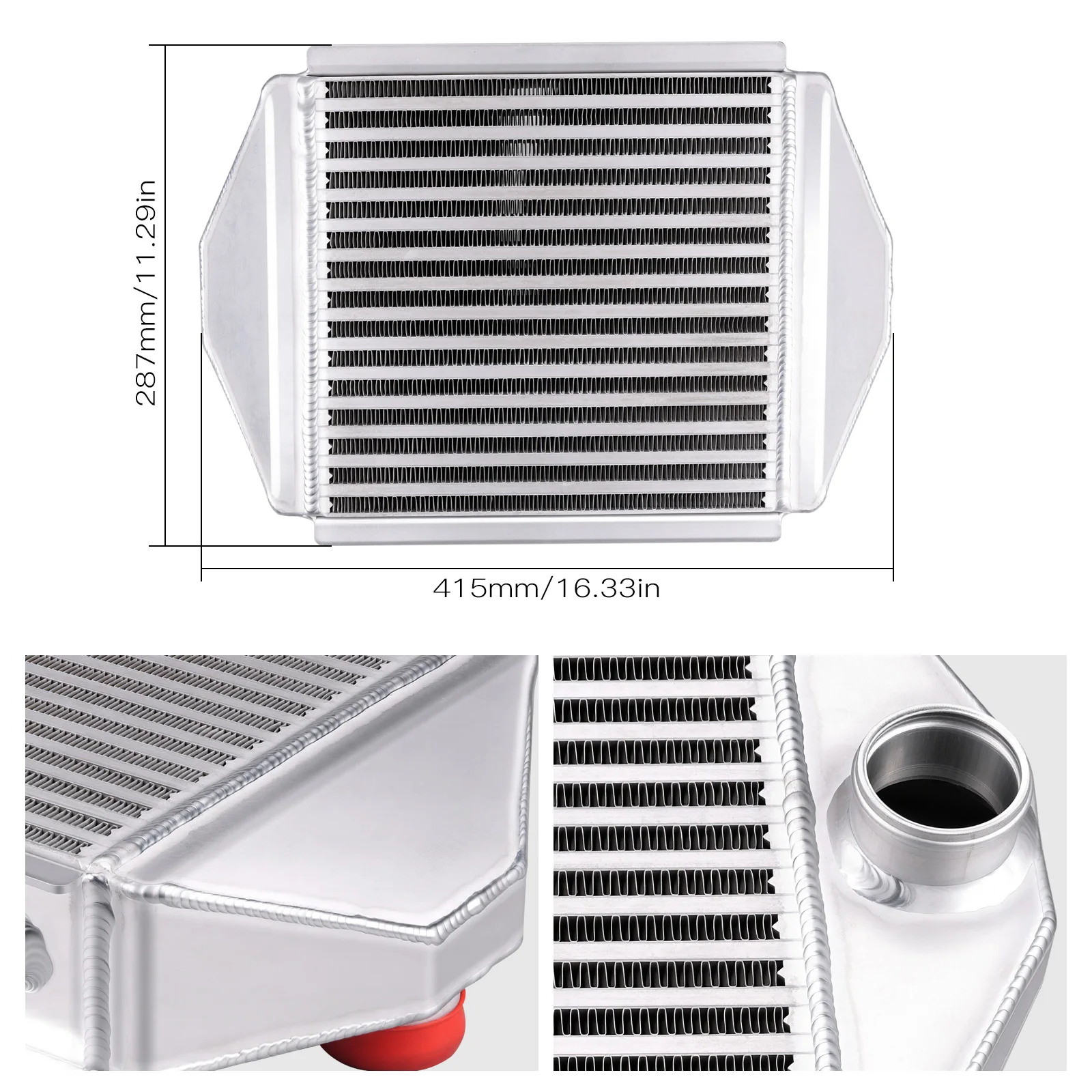 Intercooler Assy Upgrade Kit w/Larger Core For Can-Am Maverick X3 2017-2019 - Image 5