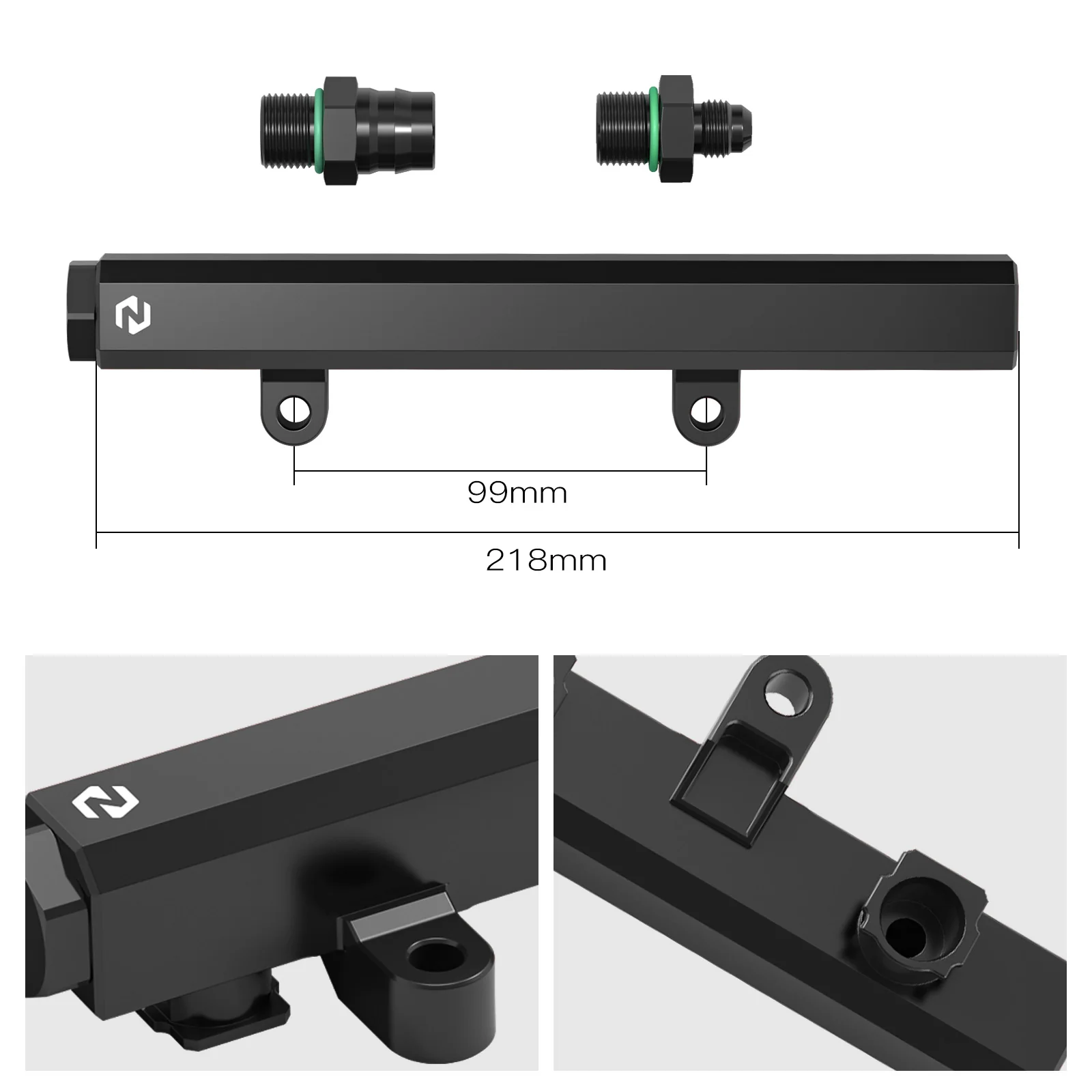 UTV Performance Intake Fuel Injector Rail Kit For Can-Am Maverick X3 2017-2023 - Image 13