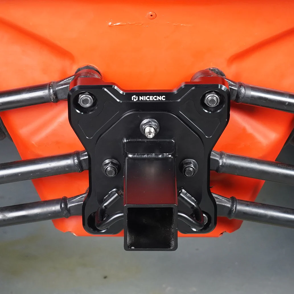 Rear Radius Rod Pull Plate + Hitch Receiver Kit For Can-Am Maverick X3 - Image 5