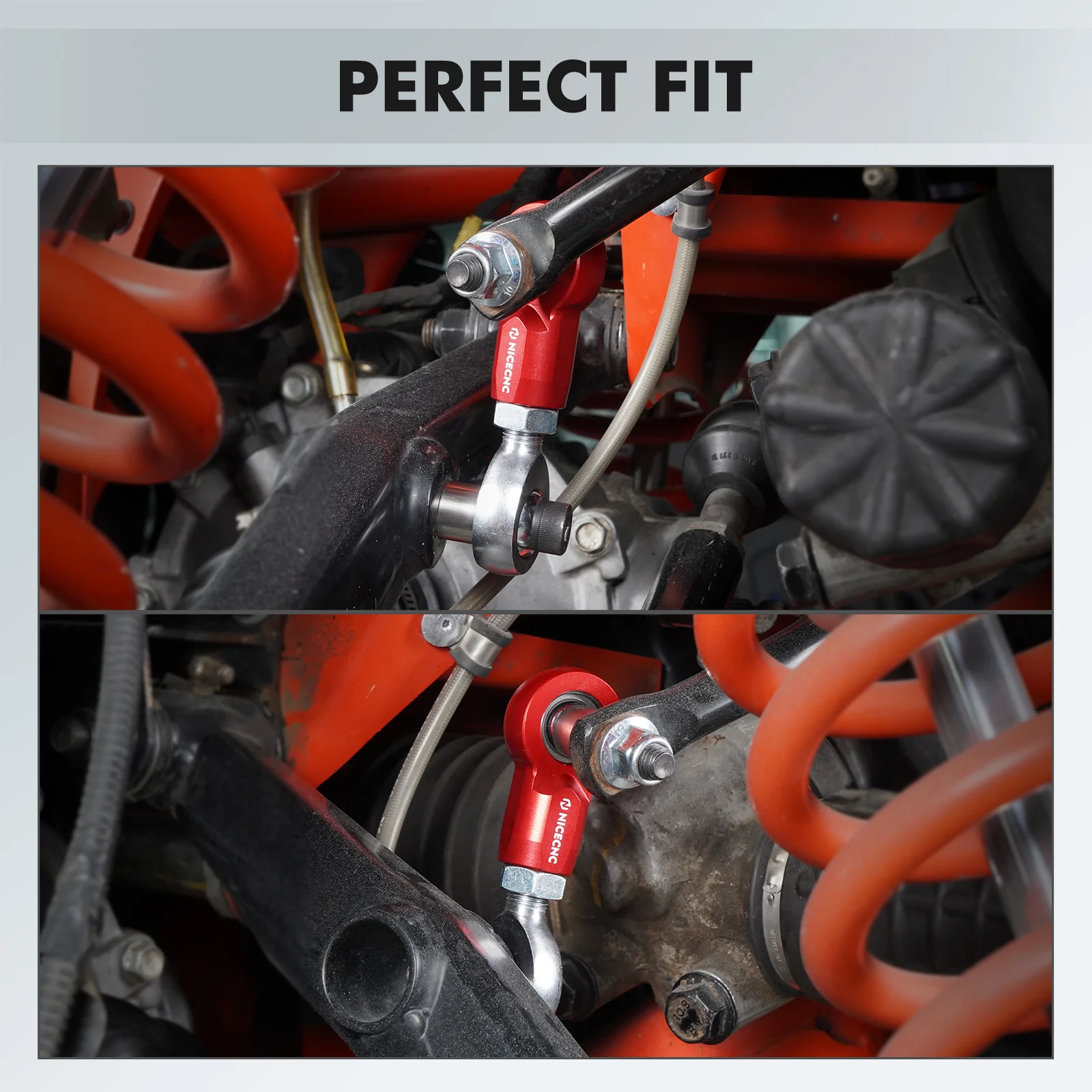 UTV Rear Sway Bar End Link Stabilizer Kit For Can-Am Maverick X3 2017-2023 - Image 12
