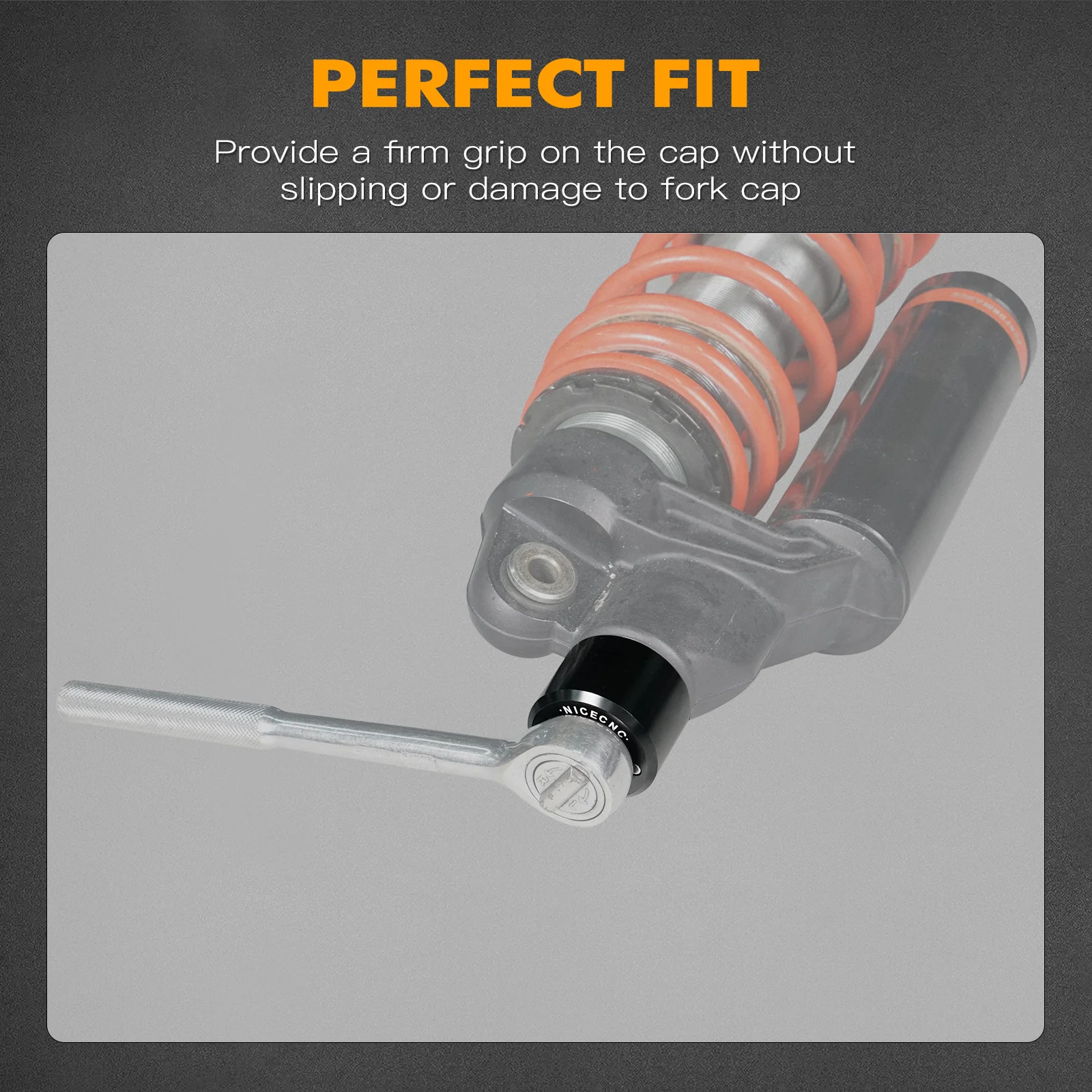 UTV Front & Rear Fork Cap Socket Removal Tool For Can-Am X3 Maverick Turbo - Image 12