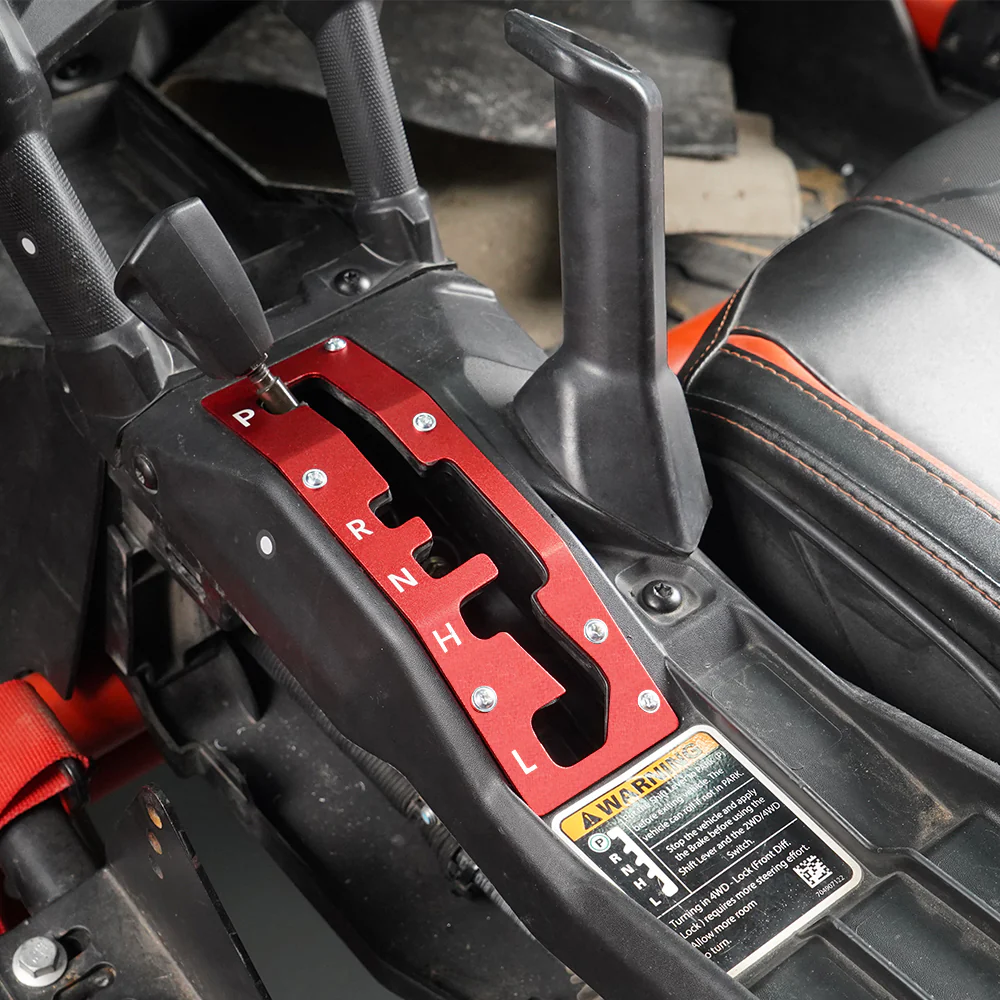 UTV Shifter Gate Plate Panel For Can-Am Maverick X3 2017-2023 - Image 2