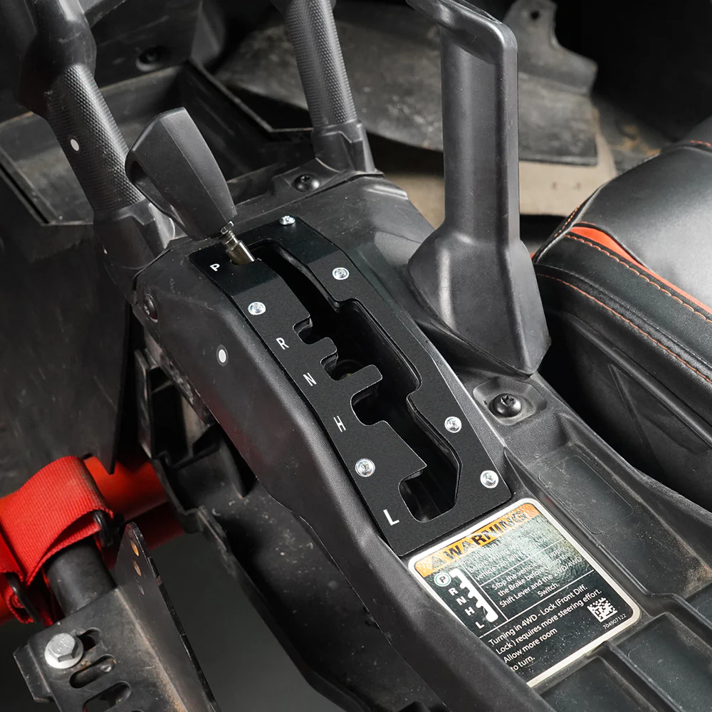 UTV Shifter Gate Plate Panel For Can-Am Maverick X3 2017-2023 - Image 3