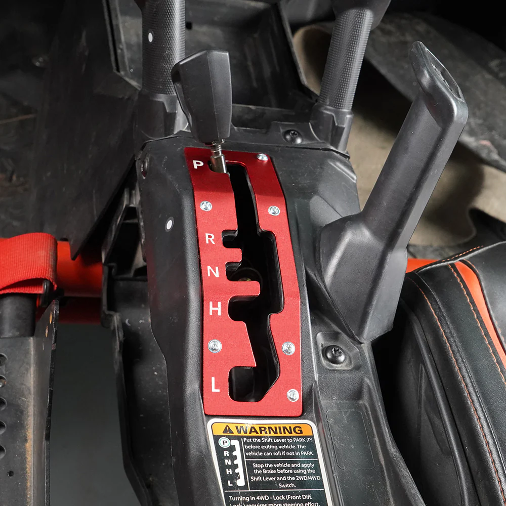 UTV Shifter Gate Plate Panel For Can-Am Maverick X3 2017-2023 - Image 4