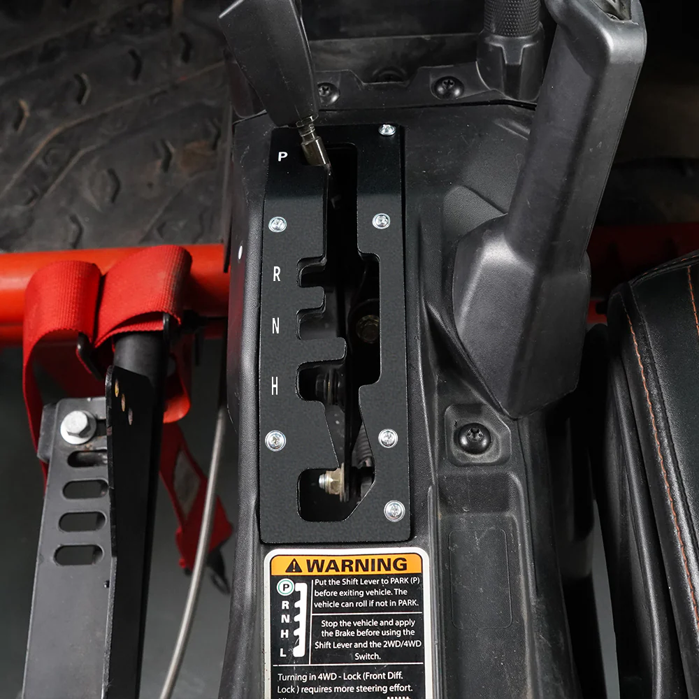 UTV Shifter Gate Plate Panel For Can-Am Maverick X3 2017-2023 - Image 5