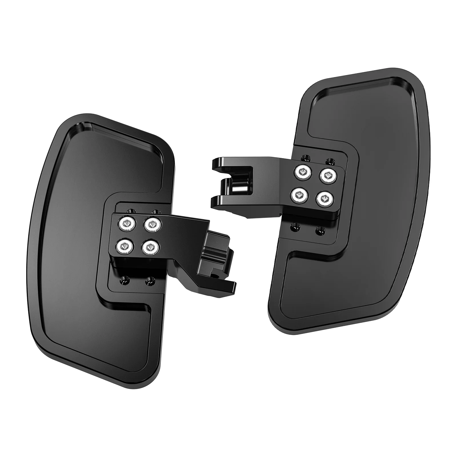 Enlarged Rider Floorboards Foot Boards Pegs Rest Pedals For Can-Am Ryker 600 900 ACE - Image 8