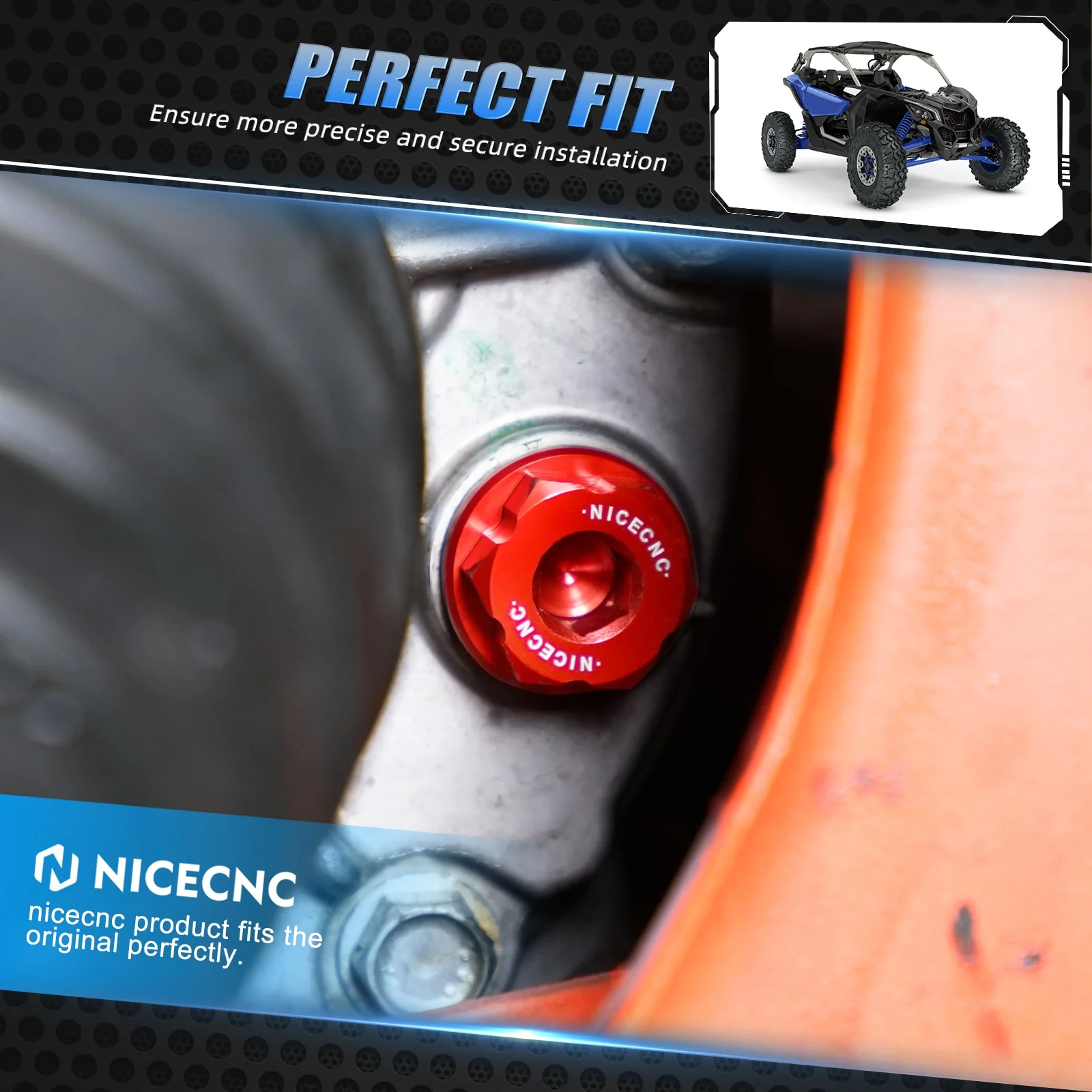 Front Differential Magnetic Oil Drain Plug For Can-Am X3 Defender HD10  Commander 1000R - Image 12