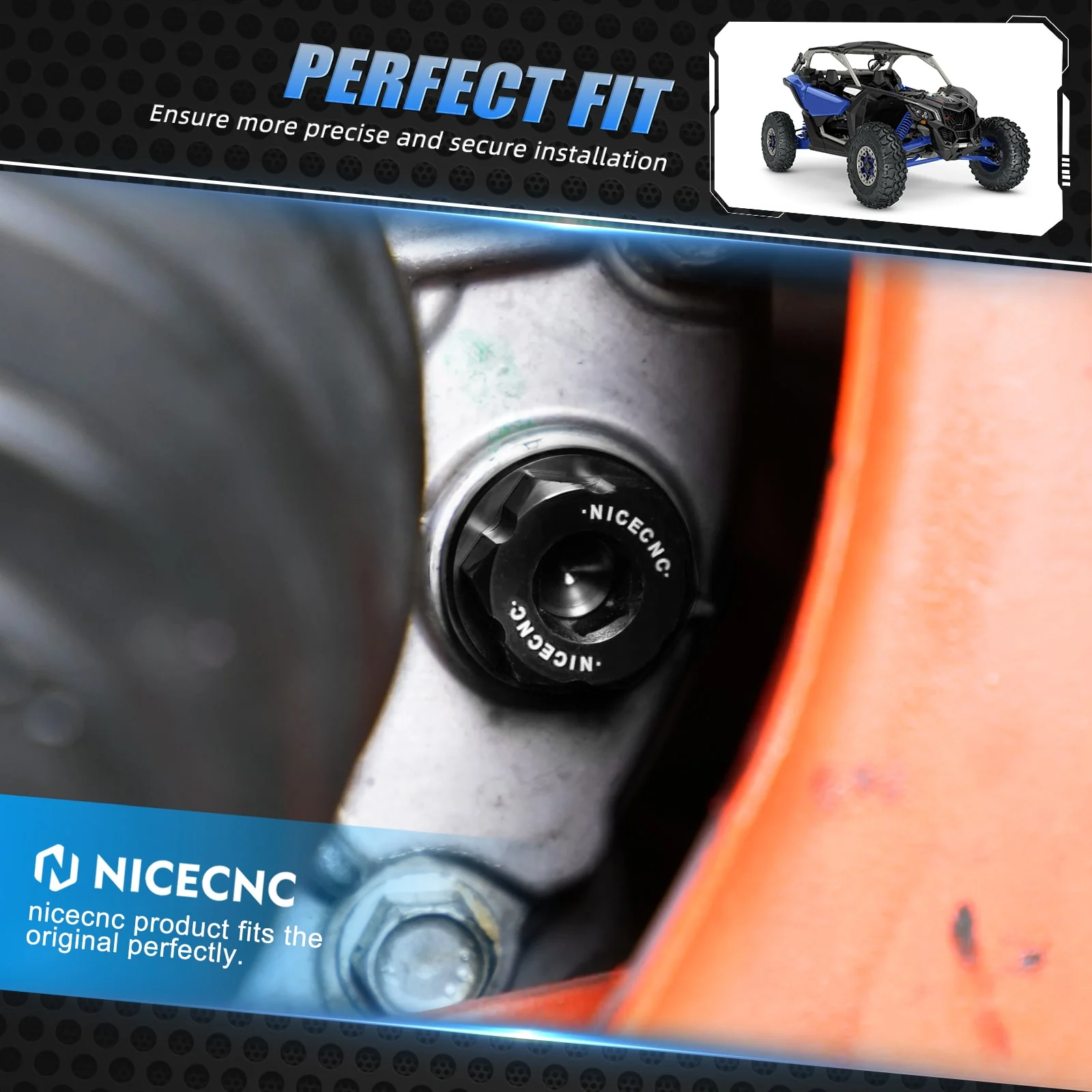 Front Differential Magnetic Oil Drain Plug For Can-Am X3 Defender HD10  Commander 1000R - Image 15