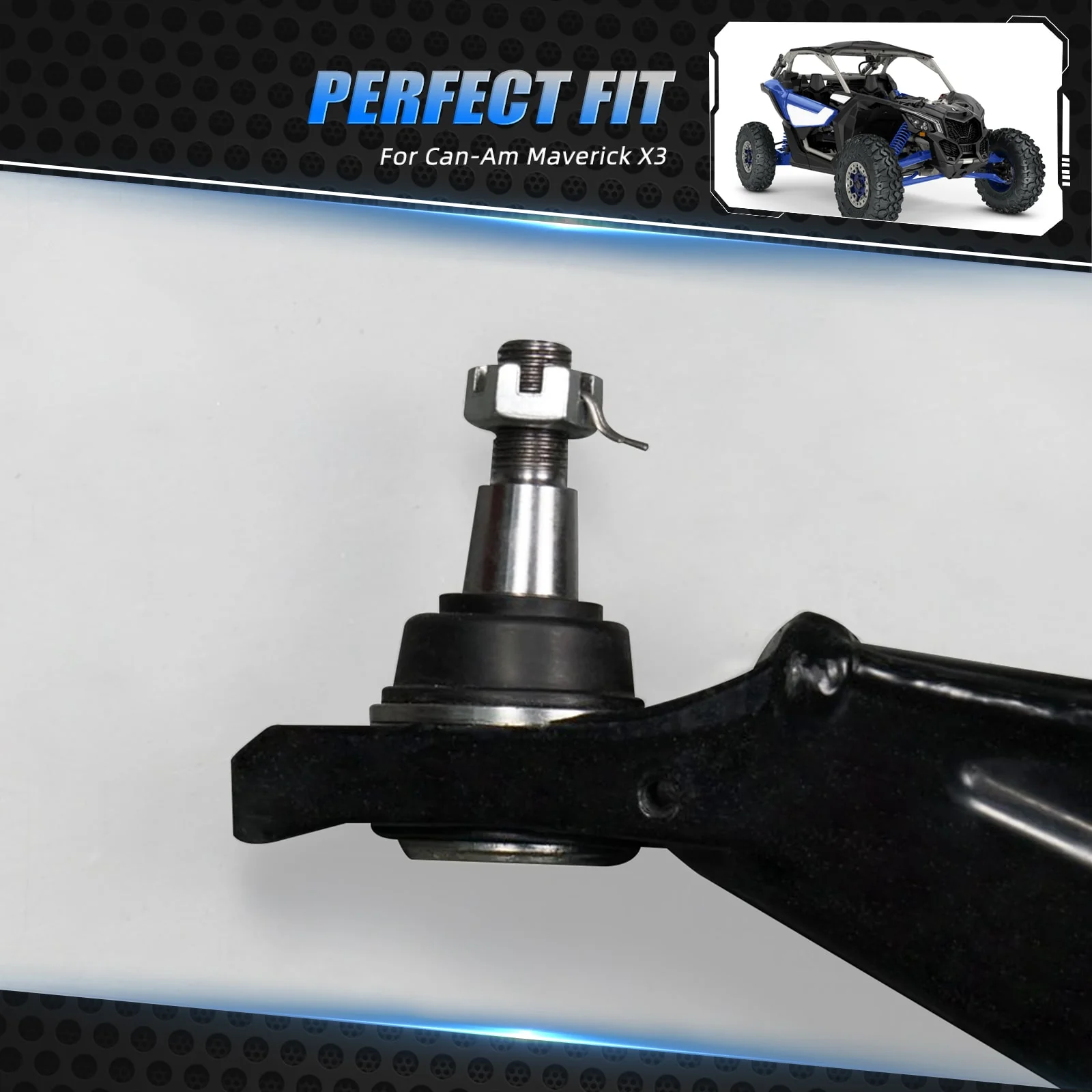 Upper A-Arm Ball Joints Kit For Can-Am X3 Defender HD10 Commander 1000 - Image 2