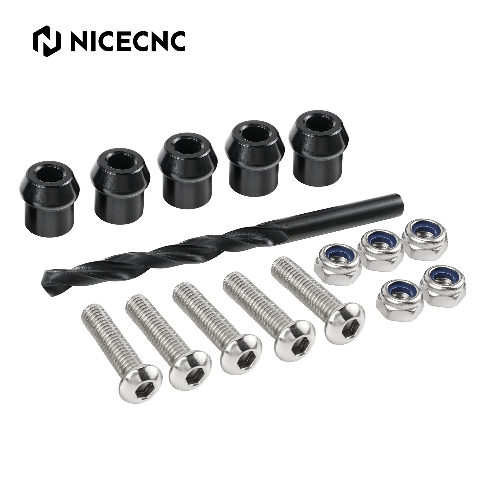 Front Facia Scoop Cover Repair Kit Hood Pins & Bolts For Can-Am Maverick X3 - Image 6