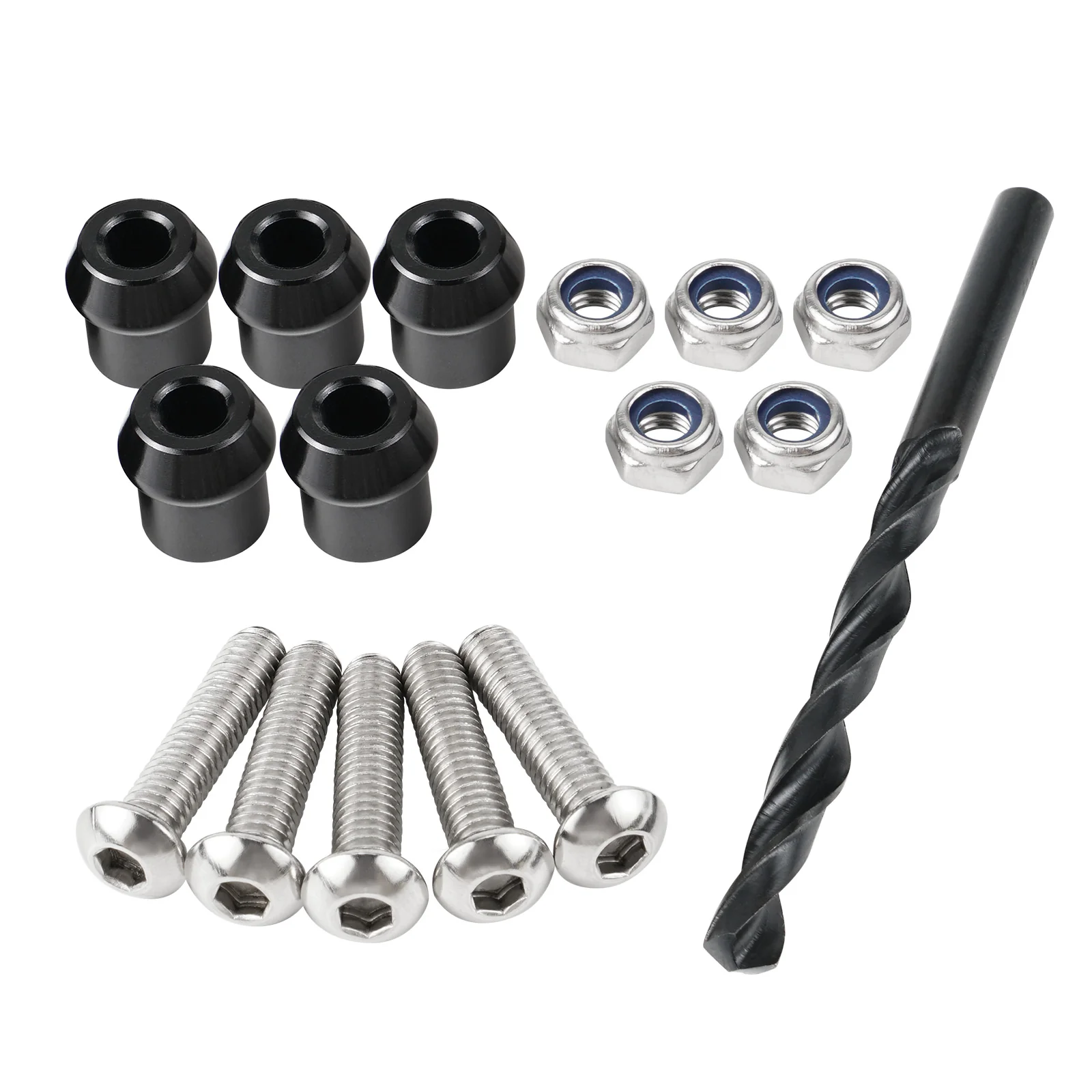 Front Facia Scoop Cover Repair Kit Hood Pins & Bolts For Can-Am Maverick X3 - Image 8