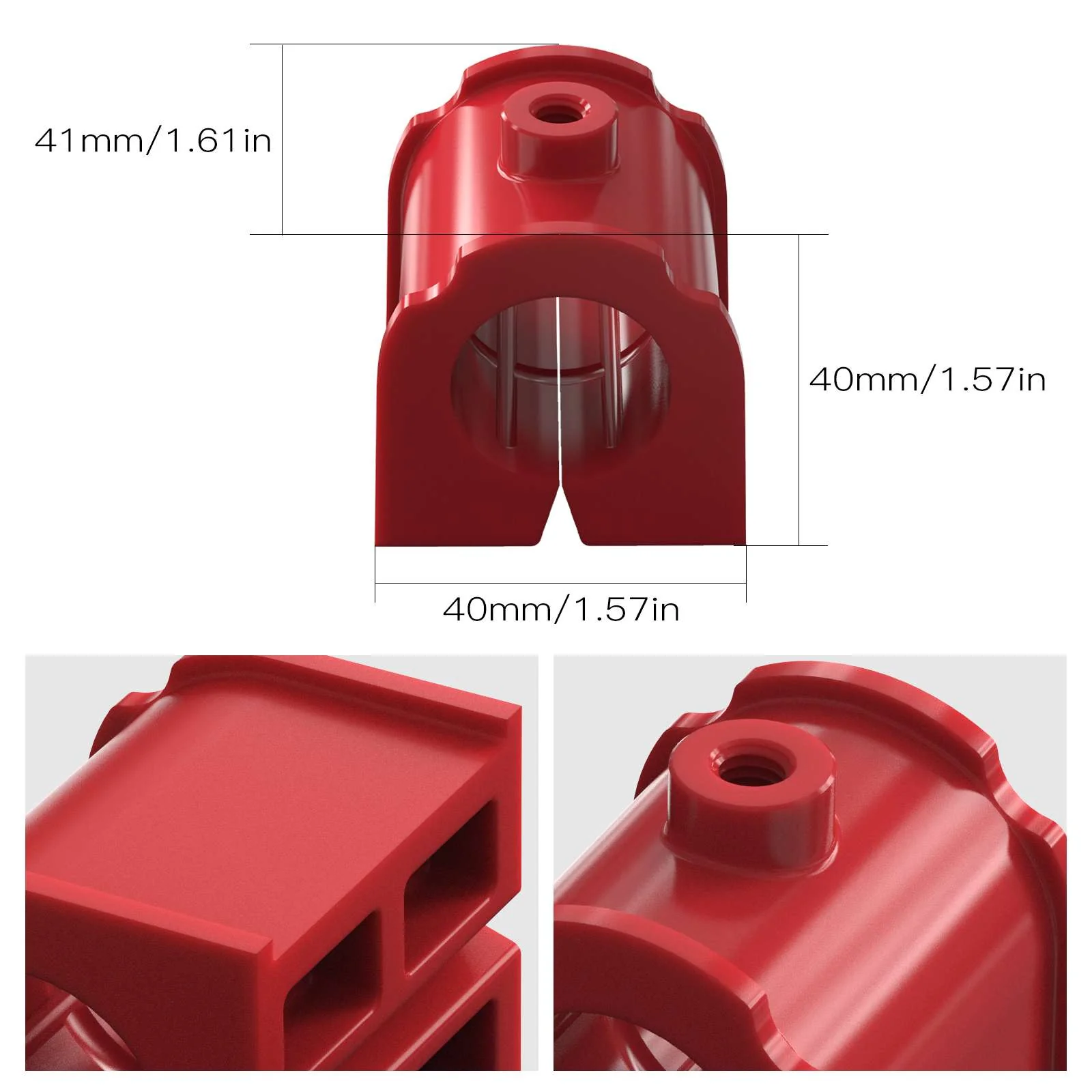 UTV Rear Anti-Roll Sway Stabilizer Bar Bushing Kit For Can-Am X3 2017-2024 - Image 3