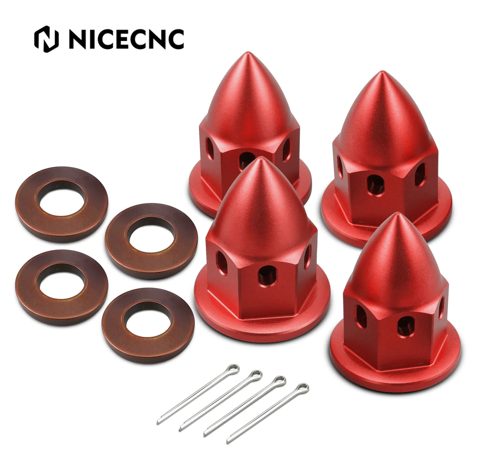 UTV M20 Wheel Hub Cap Castle Nuts Kit For Can-Am X3 Maverick Trail Traxter - Image 5