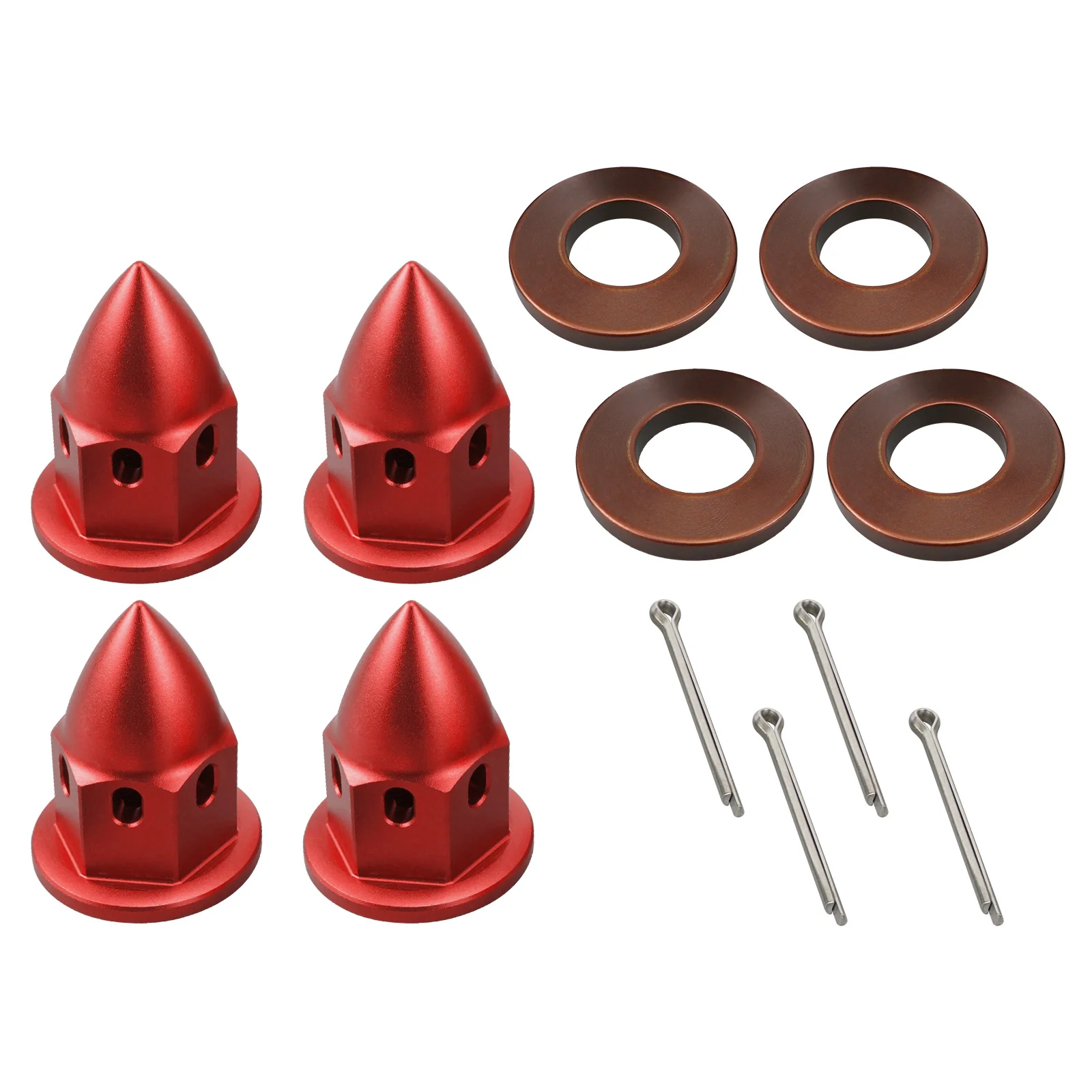 UTV M20 Wheel Hub Cap Castle Nuts Kit For Can-Am X3 Maverick Trail Traxter - Image 6