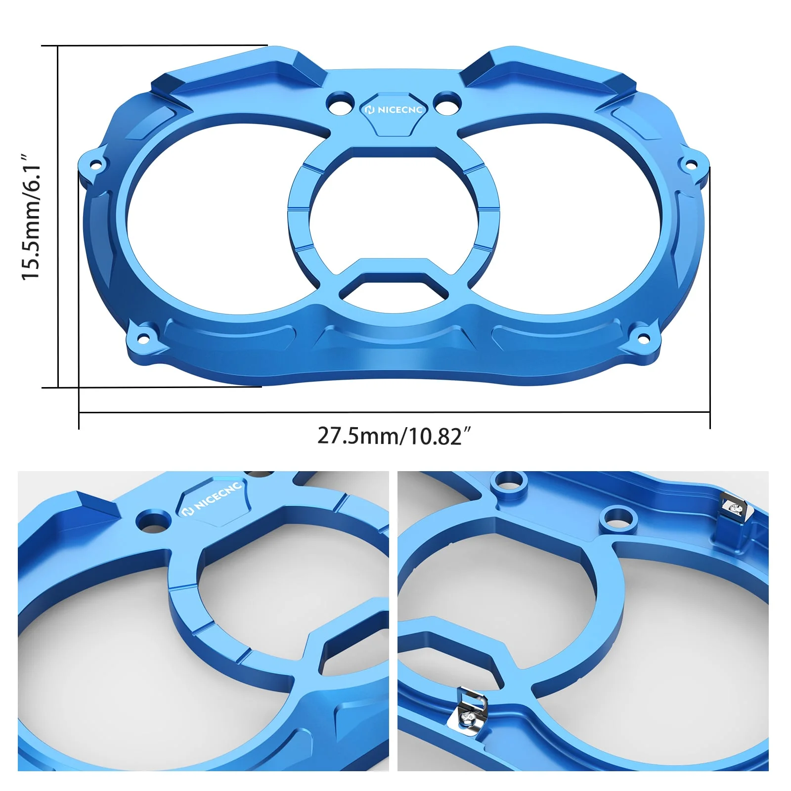 UTV Dash Bezel Dash Gauge Cover Panel Trim For Can-Am X3 - Image 11