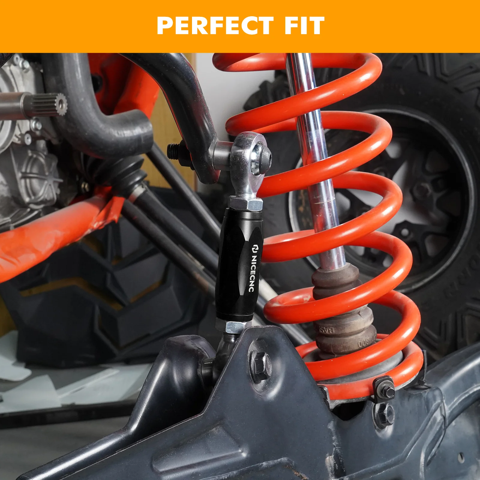 Front Rear UTV Sway Bar Stabilizer Link Kit For Can-Am Maverick X3 TURBO 2017-2018 - Image 23