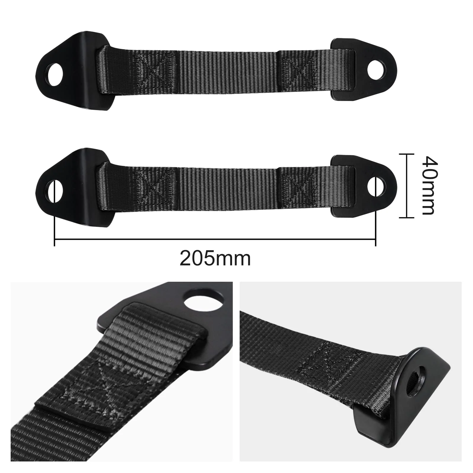 UTV Door Limiter Check Limiting Straps Belts Kit For Can-Am Maverick X3 - Image 13