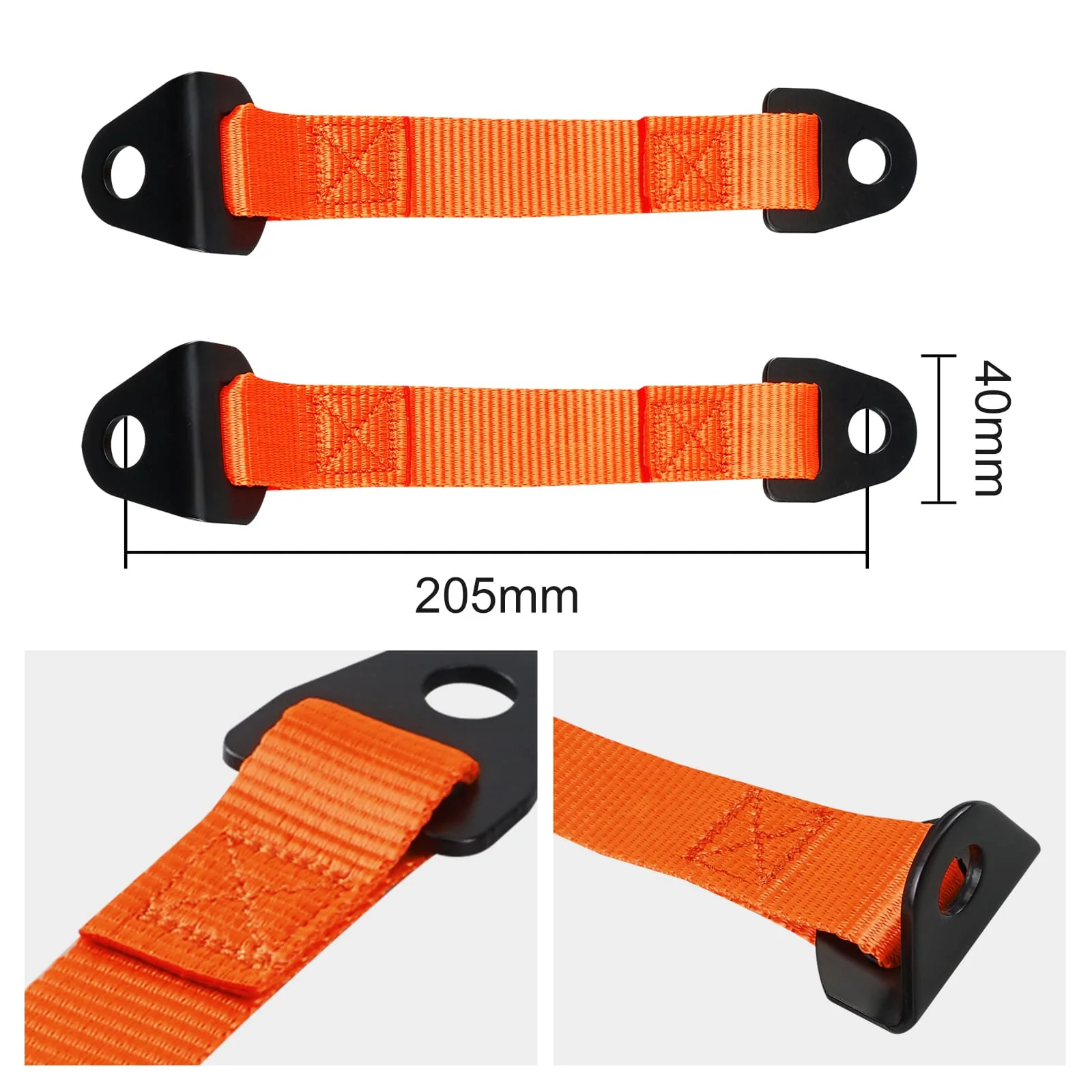 UTV Door Limiter Check Limiting Straps Belts Kit For Can-Am Maverick X3 - Image 7