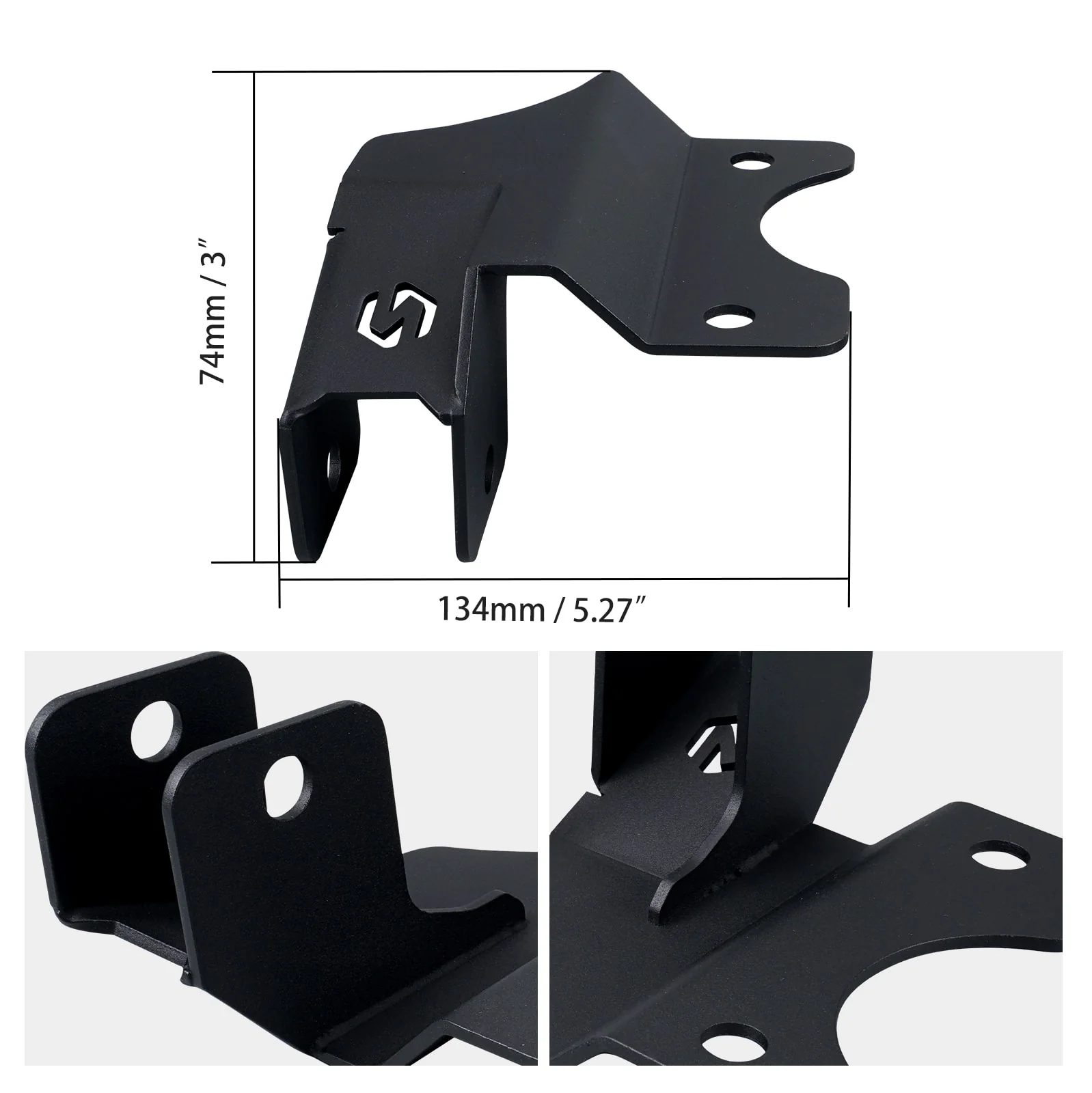 UTV Rear Shock Brace Bracket Mounts Carbon Steel For Can-Am X3 2017-2023 - Image 3